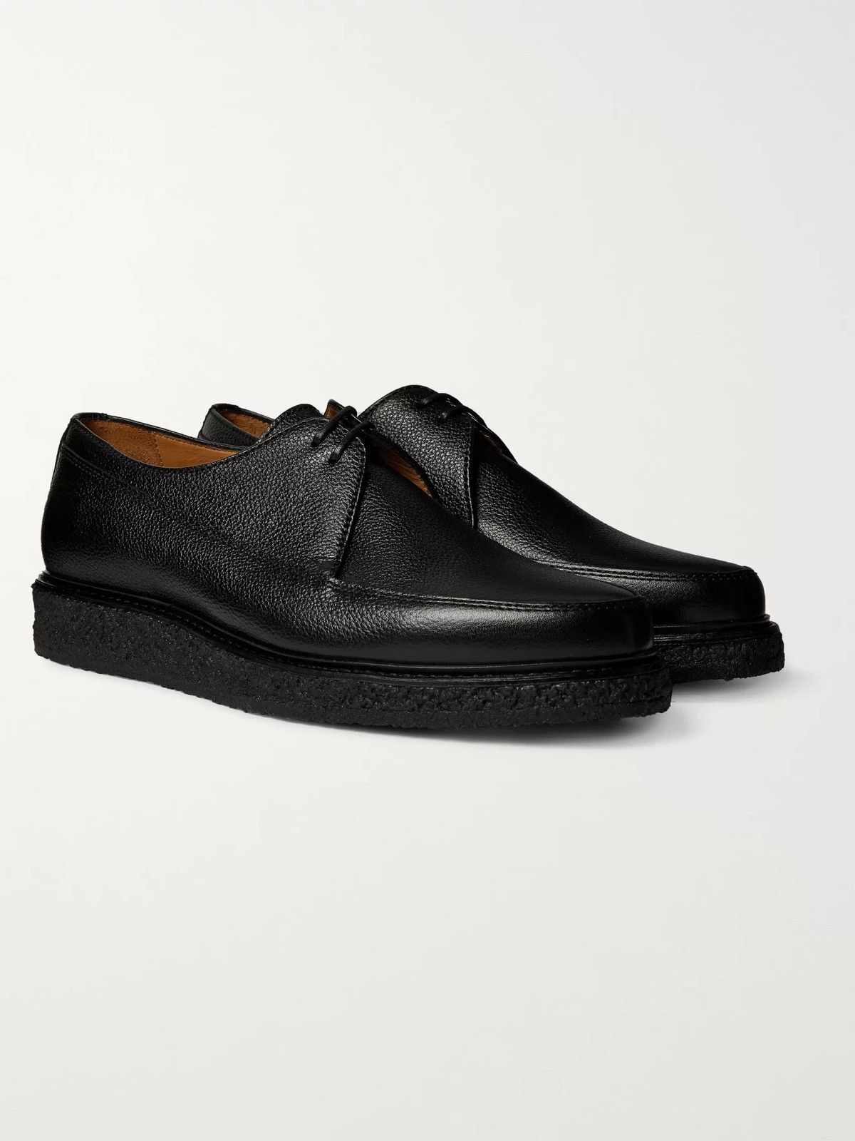 A.P.C. APC Creeper Leather Derby Crepe Sole sz 44 - No Box Size US 11 / EU 44 - 1 Thumbnail