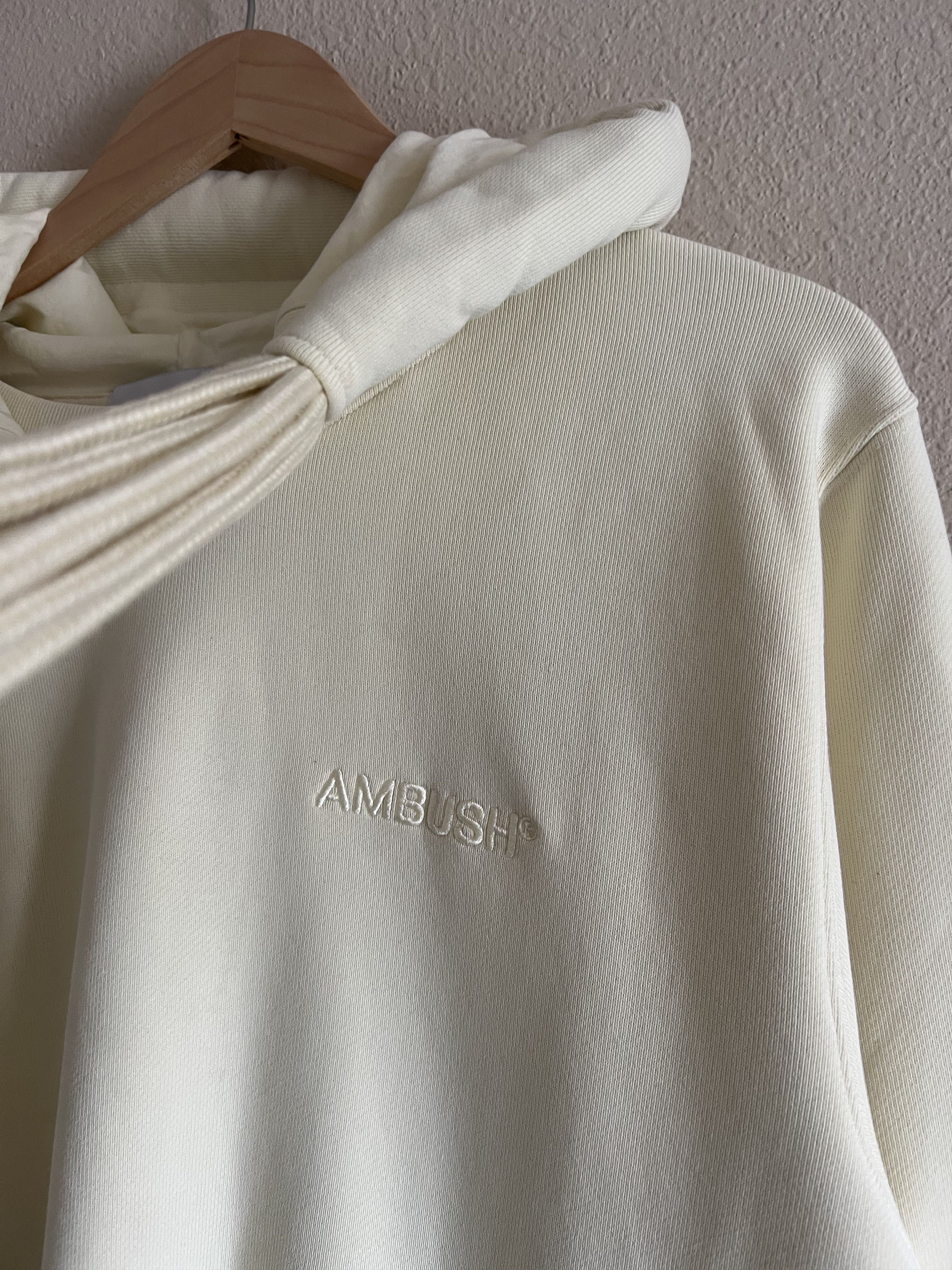 Ambush Design Ambush Multicord Hoodie in White Size US L / EU 52-54 / 3 - 4 Thumbnail