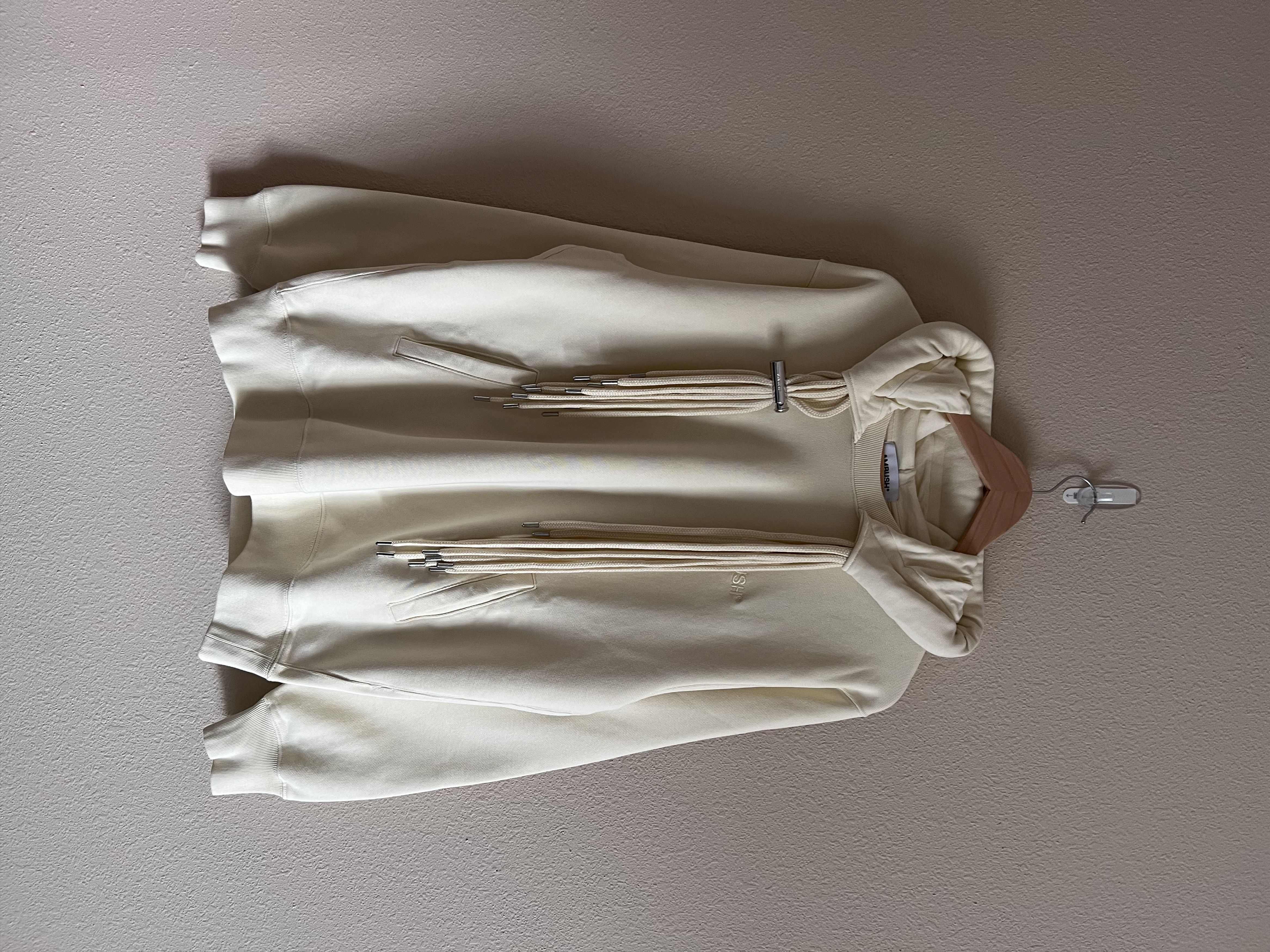 image of Ambush Design Ambush Multicord Hoodie In White, Men's (Size Large)