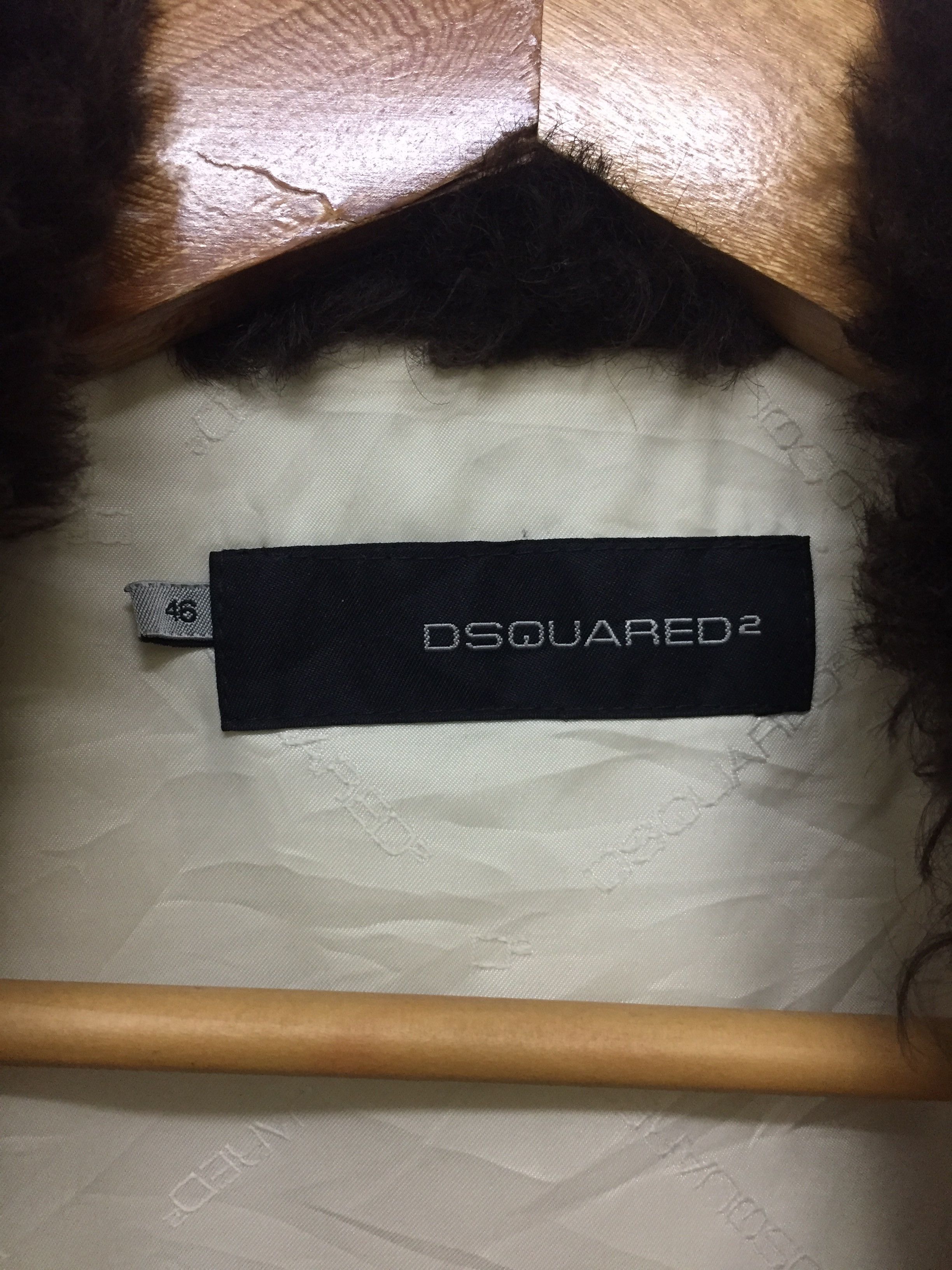 Dsquared2 AW2005 Dsquared2 Damage rider fur collar jacket Size US S / EU 44-46 / 1 - 16 Thumbnail