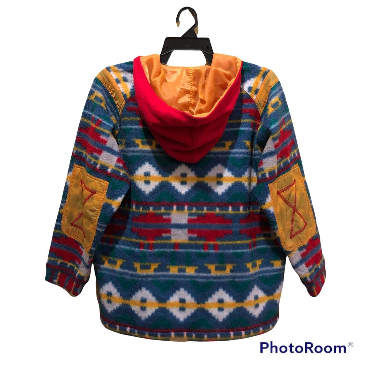 Japanese Brand MANX fleece pullover Hodie very nice patern Size US L / EU 52-54 / 3 - 2 Thumbnail