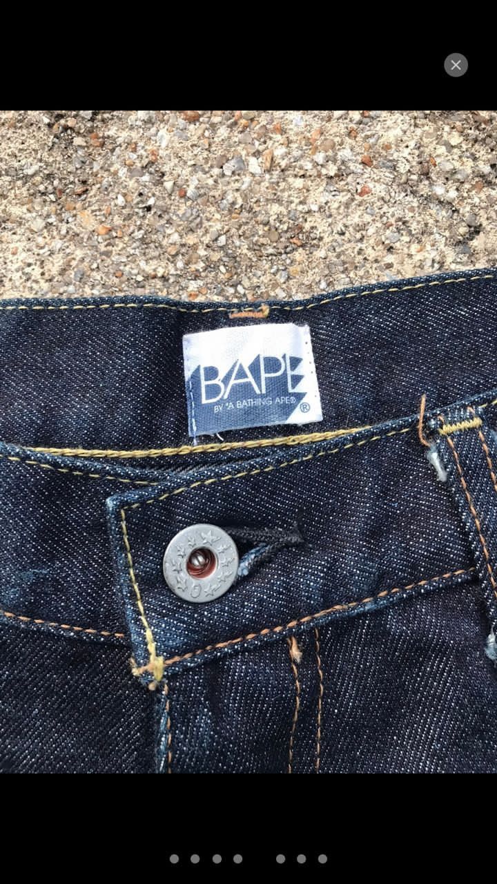 Bape NYC Logo Denim Size US 36 / EU 52 - 5 Thumbnail