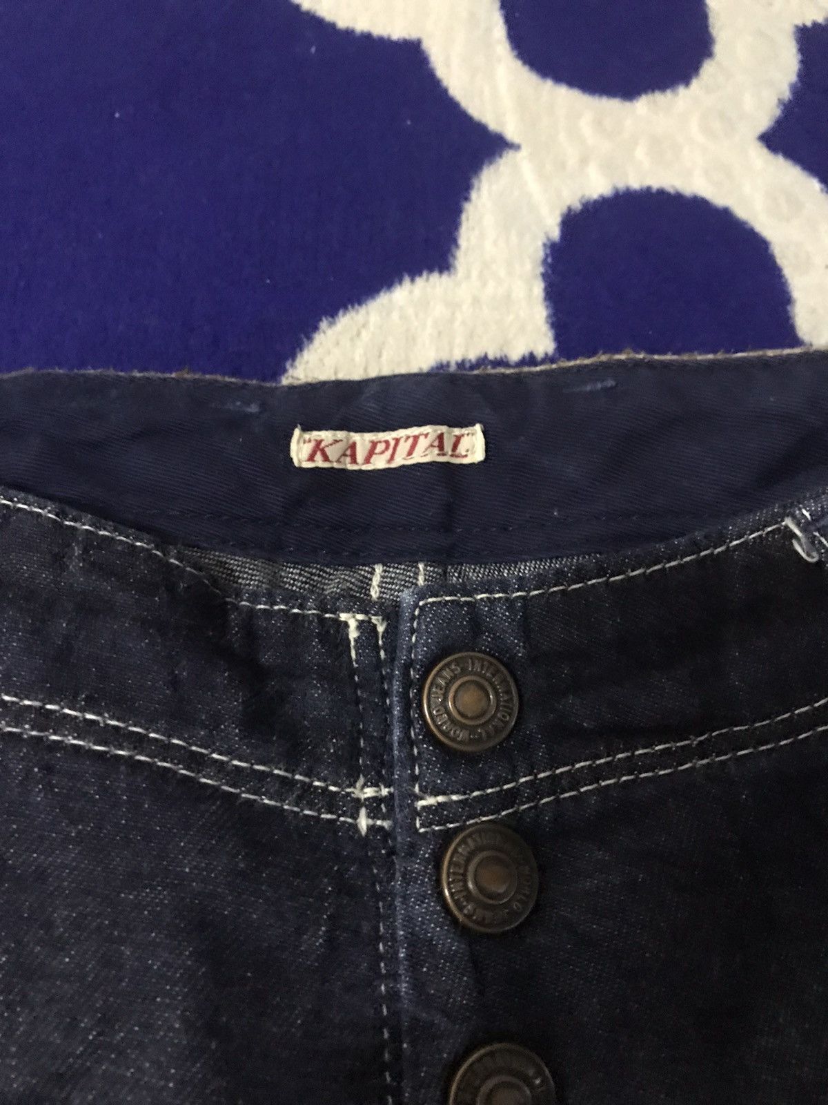Kapital Very Rare Design Kapital Denim Japanese Brand Size US 28 / EU 44 - 3 Thumbnail