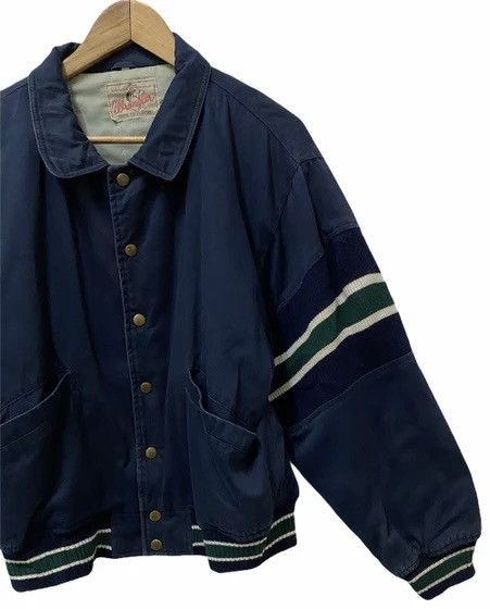 Wrangler WRANGLER GREENSBORO STADIUM DENIM WESTERN VARSITY JACKET Size US L / EU 52-54 / 3 - 8 Thumbnail