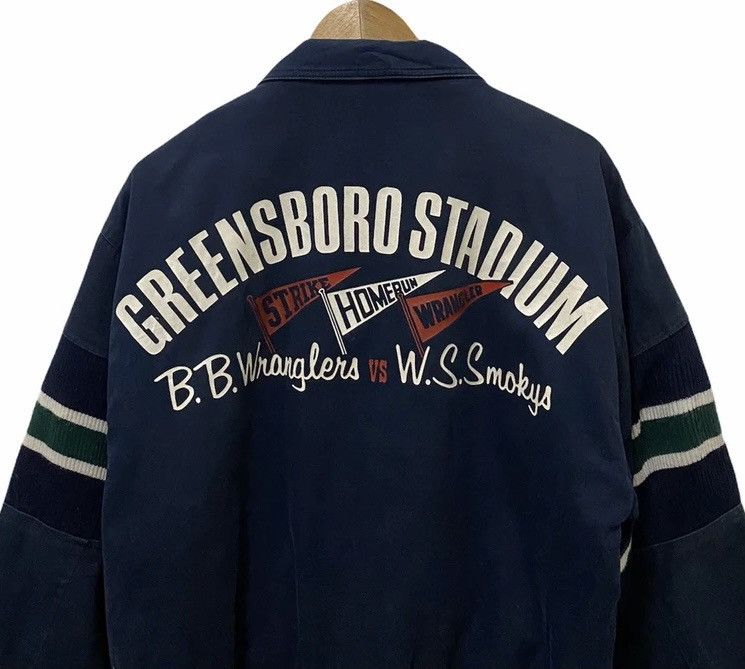 Wrangler WRANGLER GREENSBORO STADIUM DENIM WESTERN VARSITY JACKET Size US L / EU 52-54 / 3 - 3 Thumbnail
