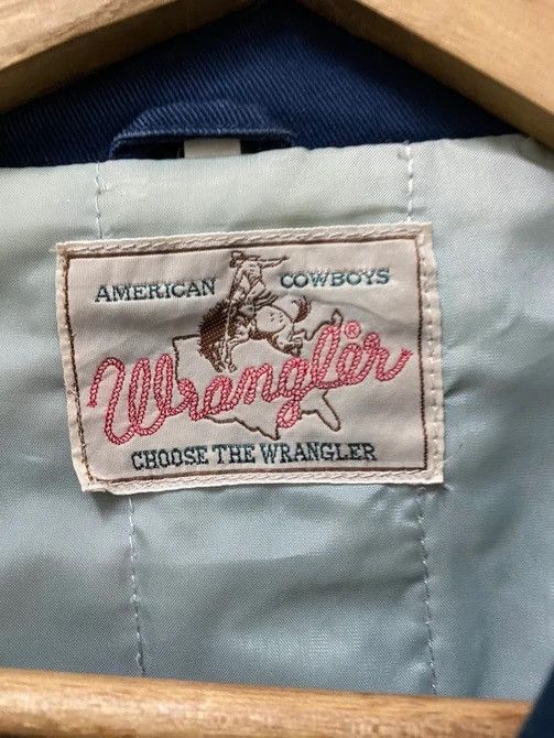 Wrangler WRANGLER GREENSBORO STADIUM DENIM WESTERN VARSITY JACKET Size US L / EU 52-54 / 3 - 10 Thumbnail