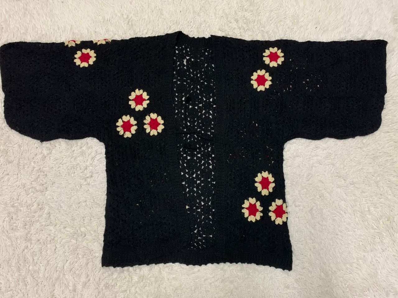 Japanese Brand Kimono knit jacket Size US L / EU 52-54 / 3 - 8 Thumbnail