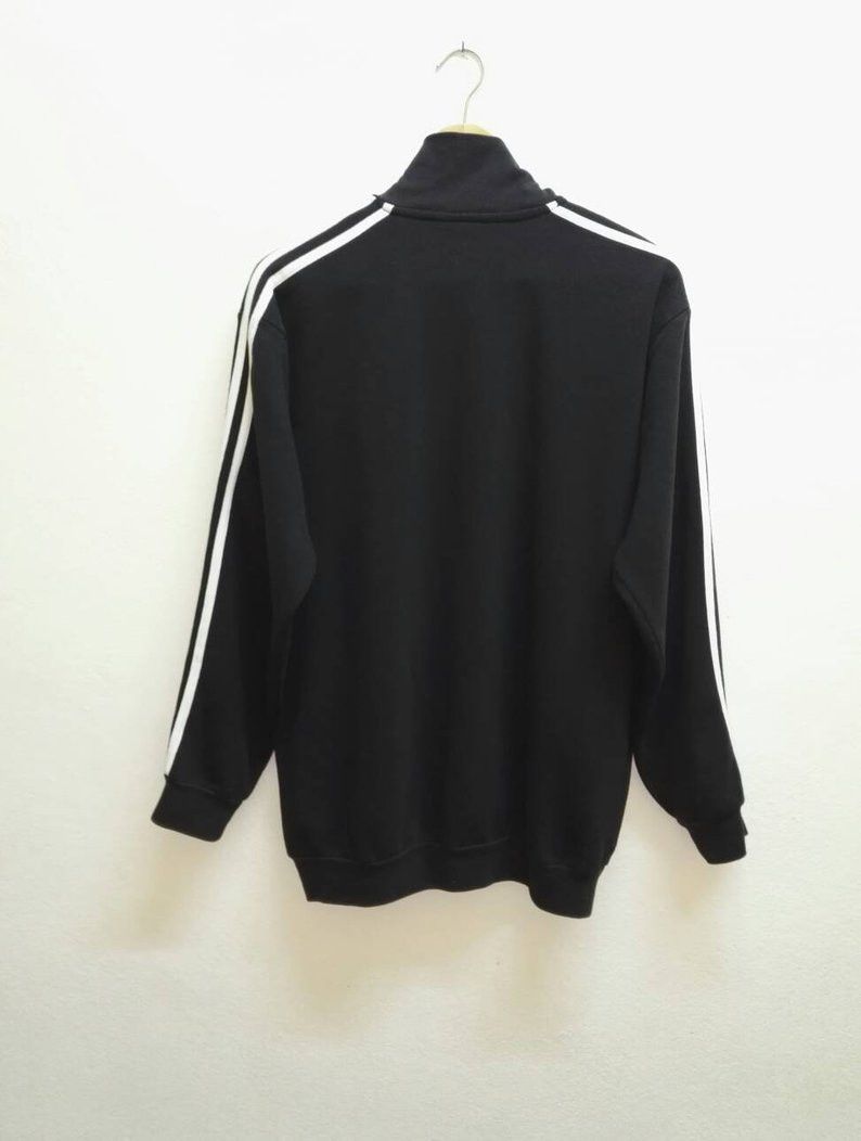 Adidas 🔥Vintage🔥 Adidas 90s Half Zipper Good Condition Size US L / EU 52-54 / 3 - 5 Thumbnail