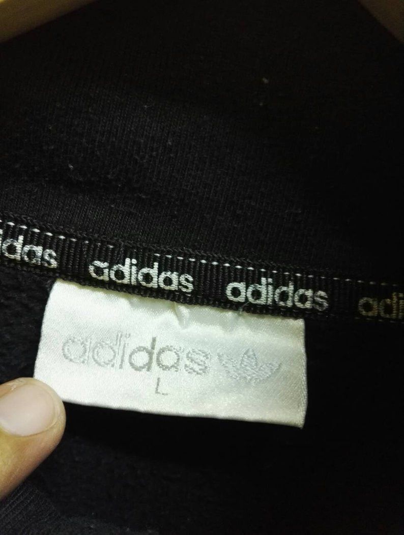 Adidas 🔥Vintage🔥 Adidas 90s Half Zipper Good Condition Size US L / EU 52-54 / 3 - 6 Thumbnail