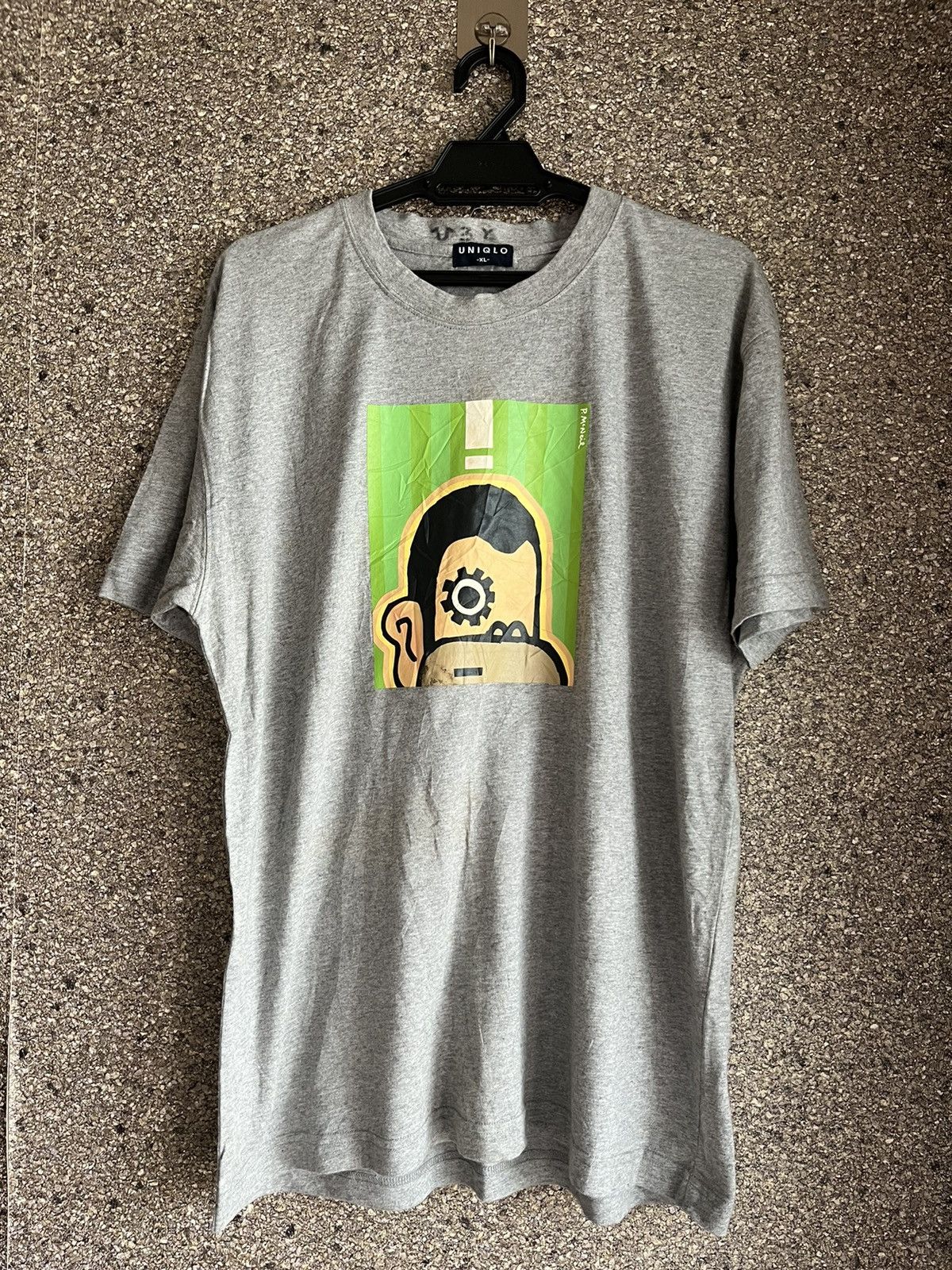 image of Vintage Uniqlo Ft63 in Grey, Men's (Size XL)