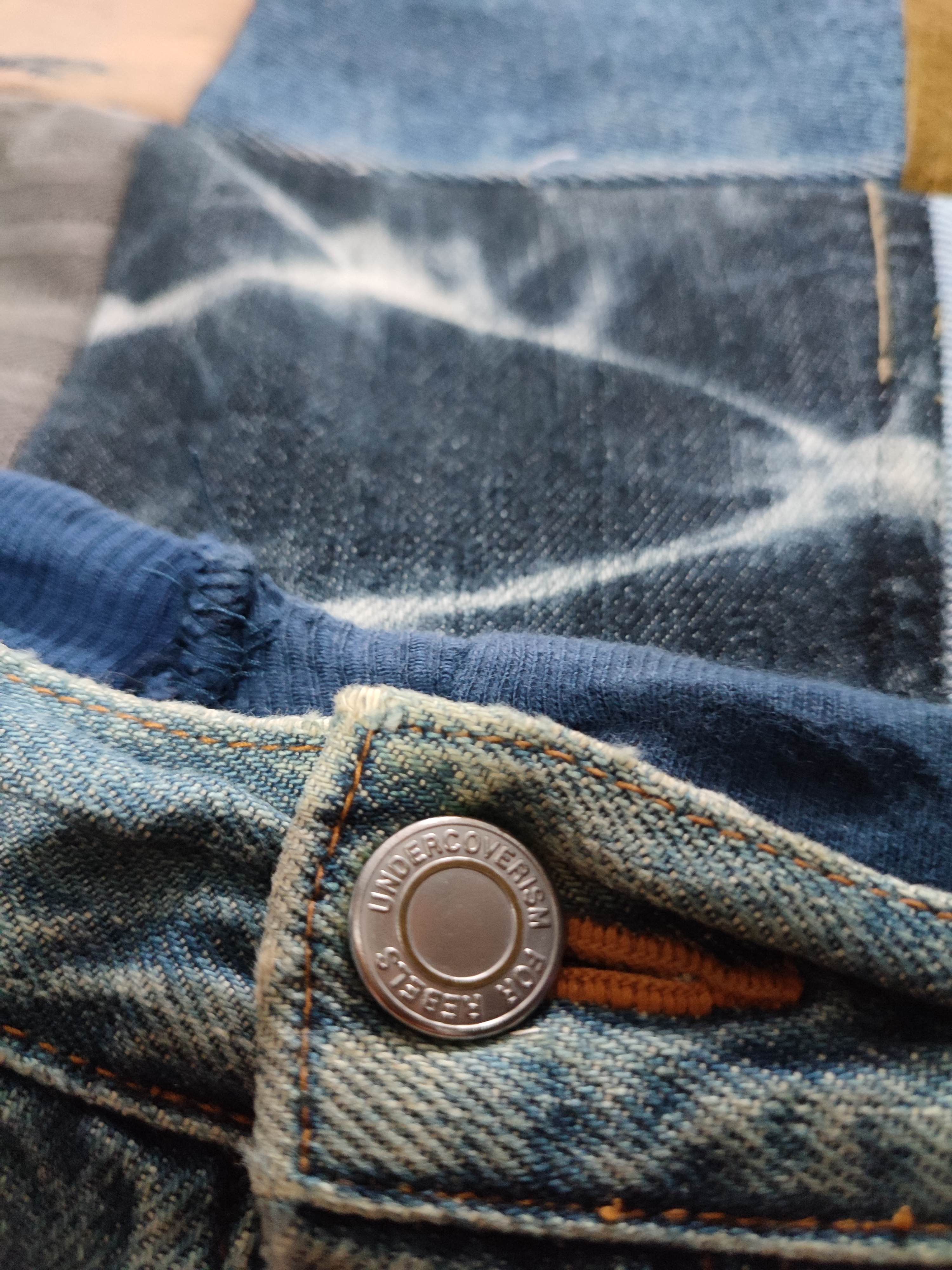 Undercover Undercover AW02 IMMADTOO Hybrid Denim pants Size US 32 / EU 48 - 10 Thumbnail