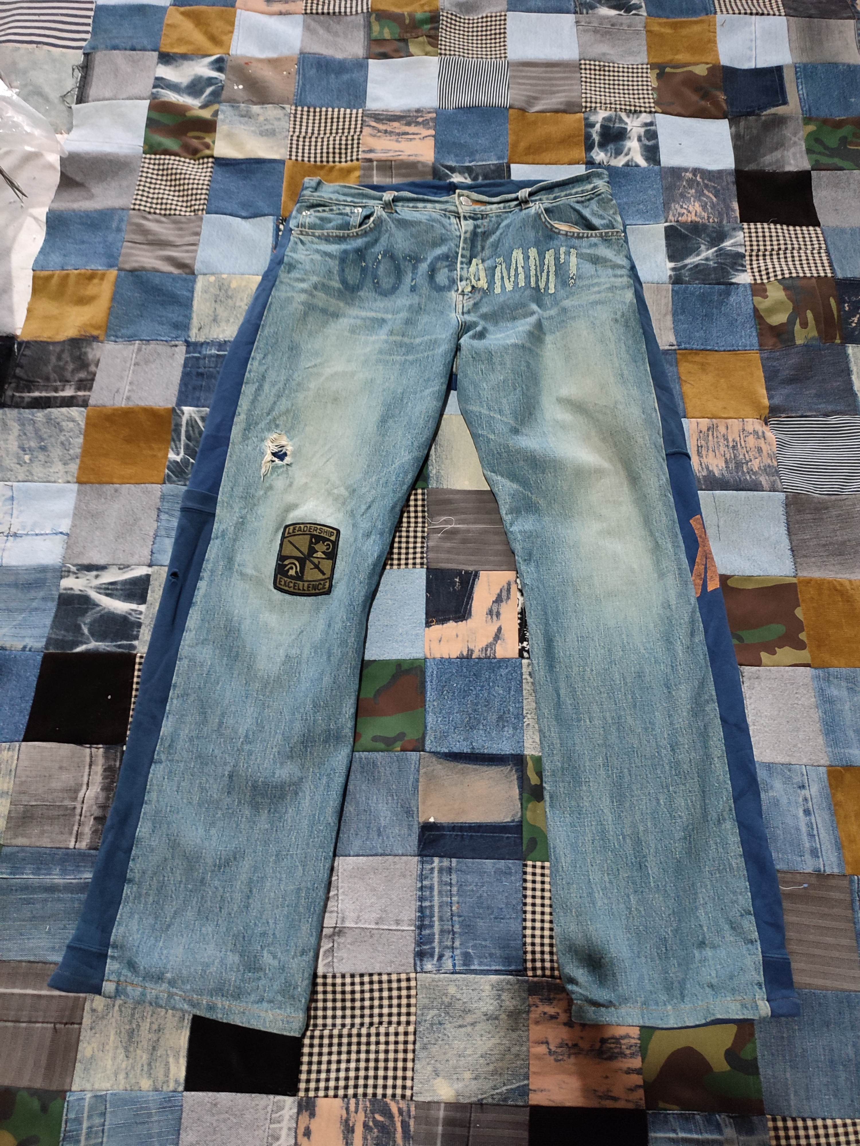 Undercover Undercover AW02 IMMADTOO Hybrid Denim pants Size US 32 / EU 48 - 5 Thumbnail