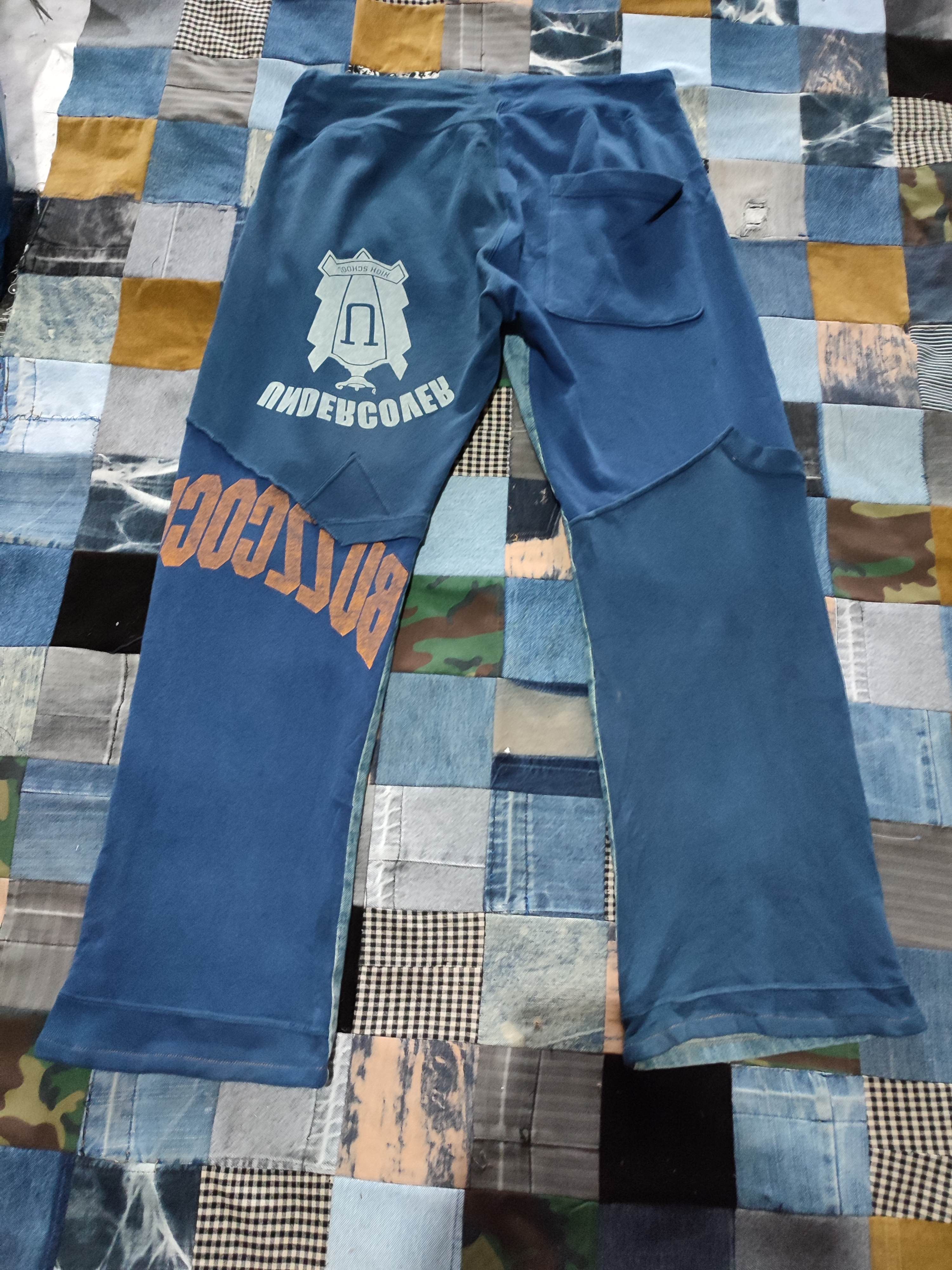 image of Archival Clothing x Undercover Aw02 Immadtoo Hybrid Denim Pants, Men's (Size 32)