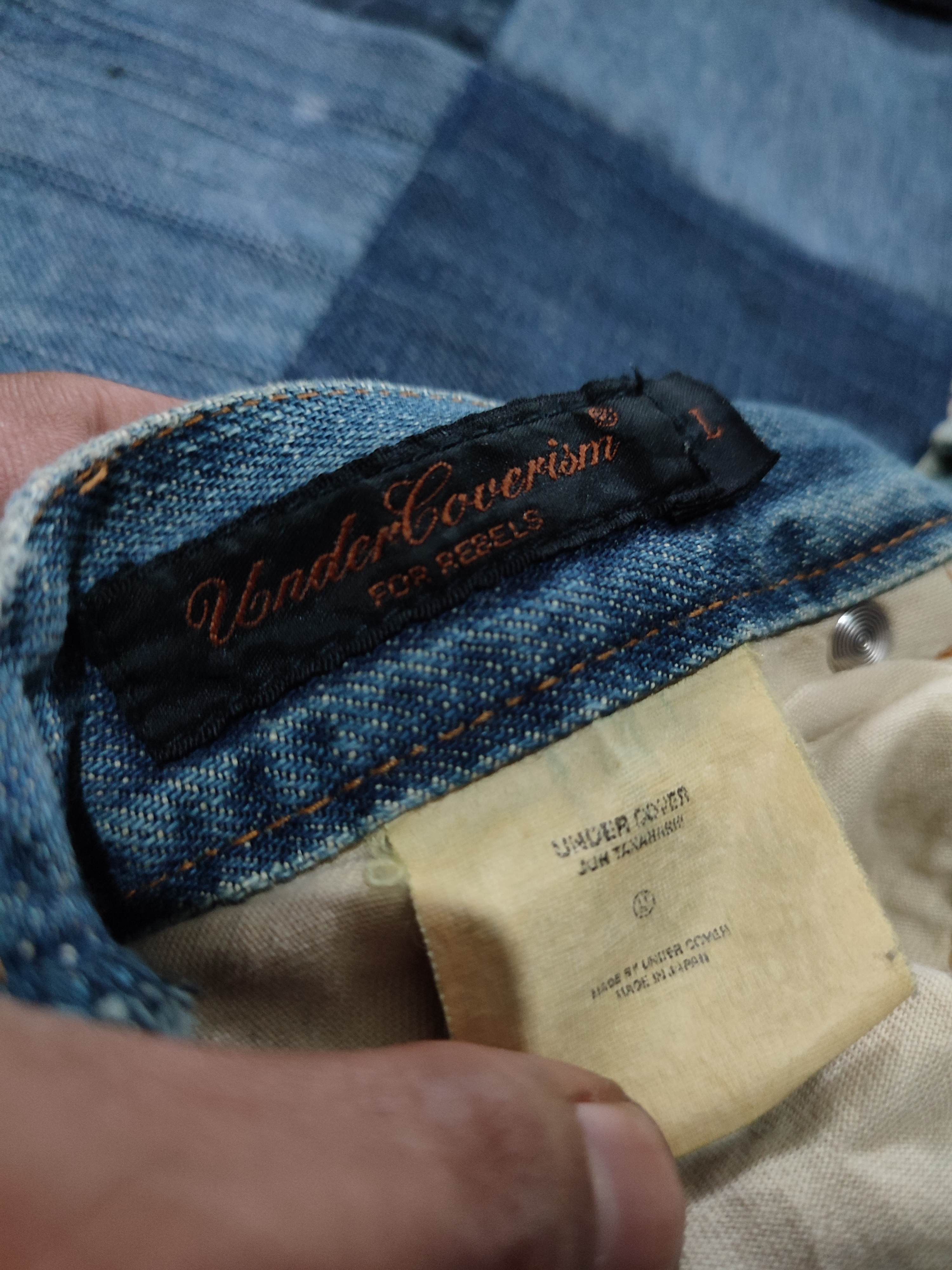 Undercover Undercover AW02 IMMADTOO Hybrid Denim pants Size US 32 / EU 48 - 12 Thumbnail