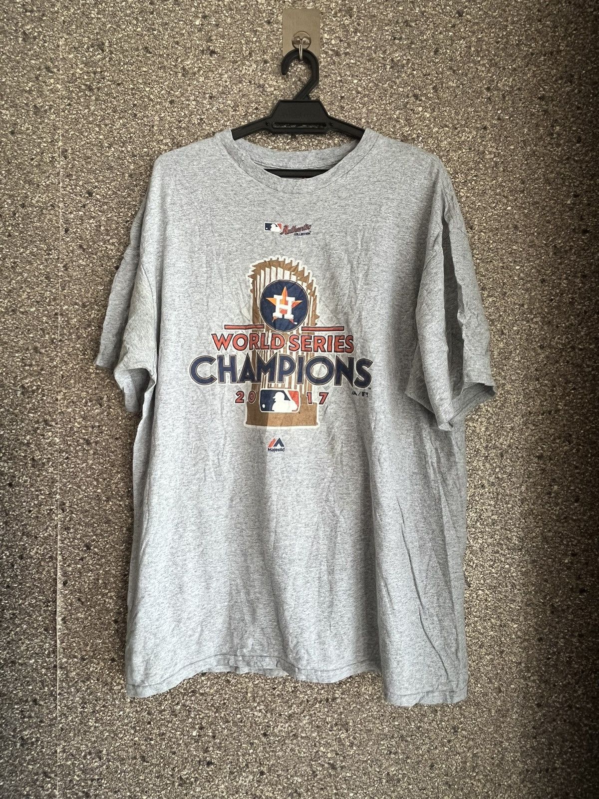 image of Vintage World Series Champion Ft13 in Grey, Men's (Size XL)