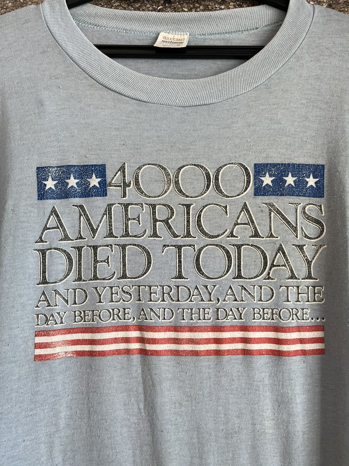 Vintage Americans died today ft64 Size US XL / EU 56 / 4 - 2 Thumbnail