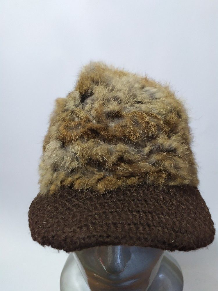 Japanese Brand Bee Nee Fur Nice Design Hats Size ONE SIZE - 3 Thumbnail