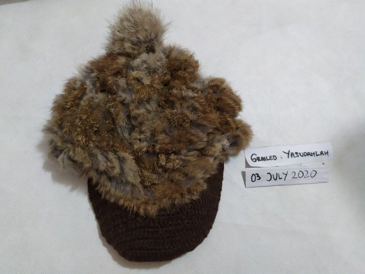 Japanese Brand Bee Nee Fur Nice Design Hats Size ONE SIZE - 6 Thumbnail