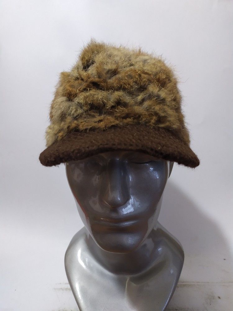 Japanese Brand Bee Nee Fur Nice Design Hats Size ONE SIZE - 2 Thumbnail