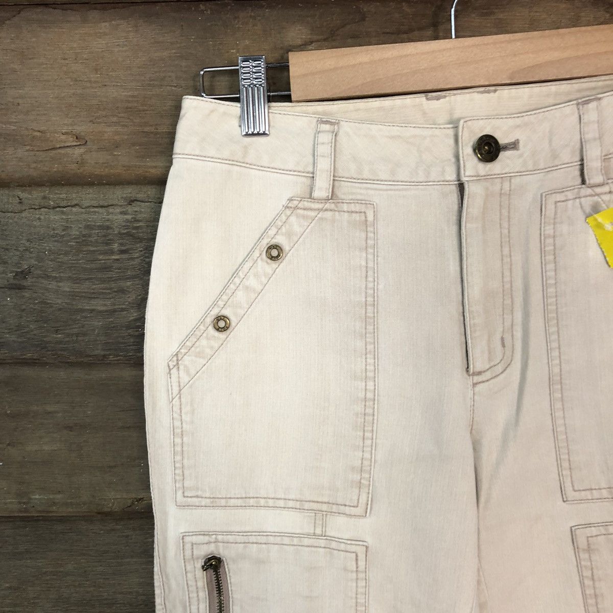 Japanese Brand × Seditionaries Maypole Style utility multipocket tactical Cream Pants #3408 Size 25" / US 0 / IT 36 - 4 Thumbnail
