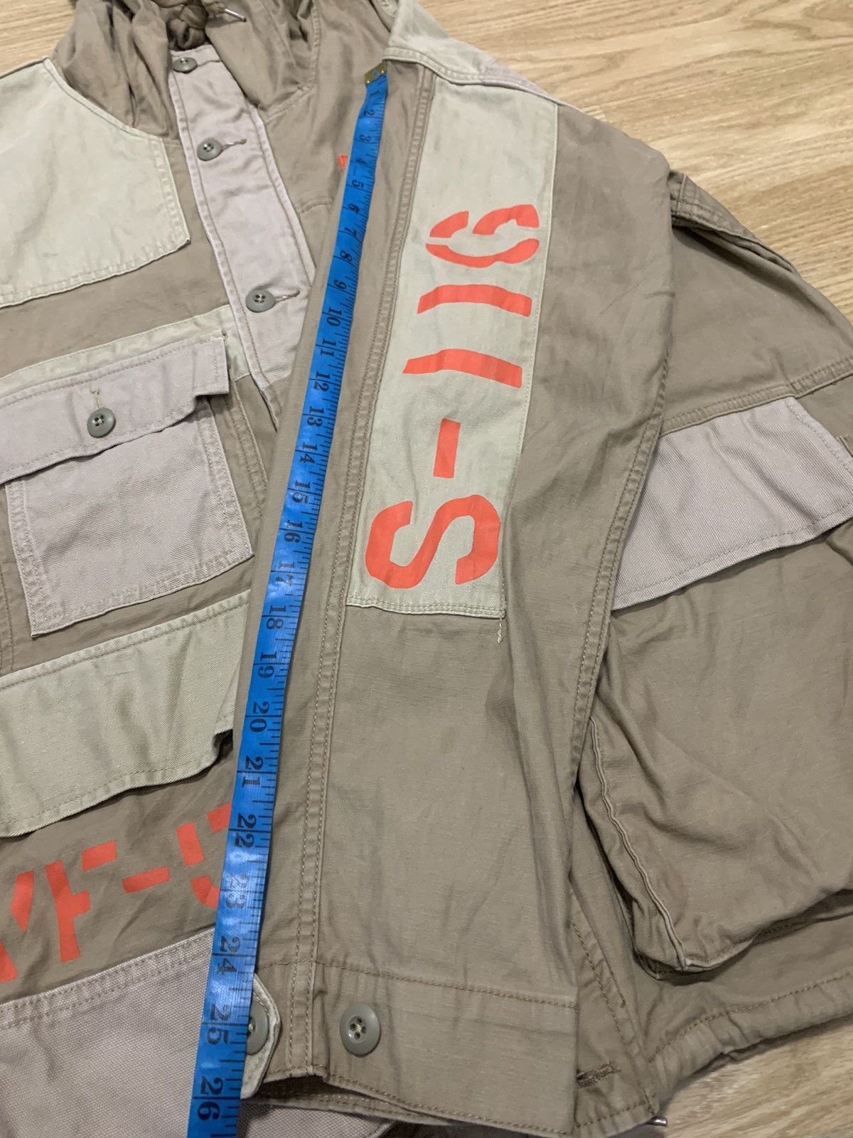 Avirex Avirex Overprint Jacket Army USN USS ESSEX CV-9 F9F PANTHER Size US XXL / EU 58 / 5 - 22 Thumbnail