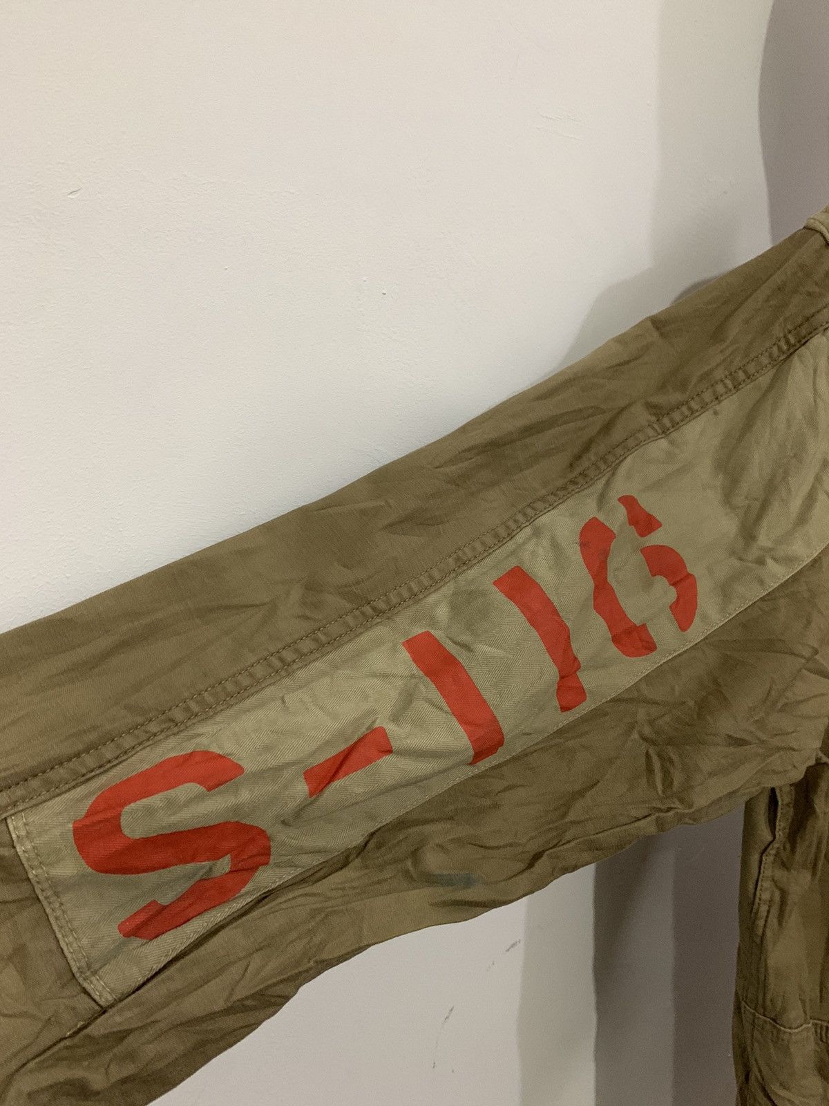 Avirex Avirex Overprint Jacket Army USN USS ESSEX CV-9 F9F PANTHER Size US XXL / EU 58 / 5 - 10 Thumbnail