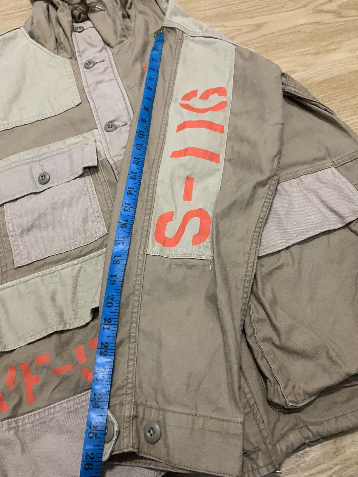 Avirex Avirex Overprint Jacket Army USN USS ESSEX CV-9 F9F PANTHER Size US XXL / EU 58 / 5 - 23 Thumbnail
