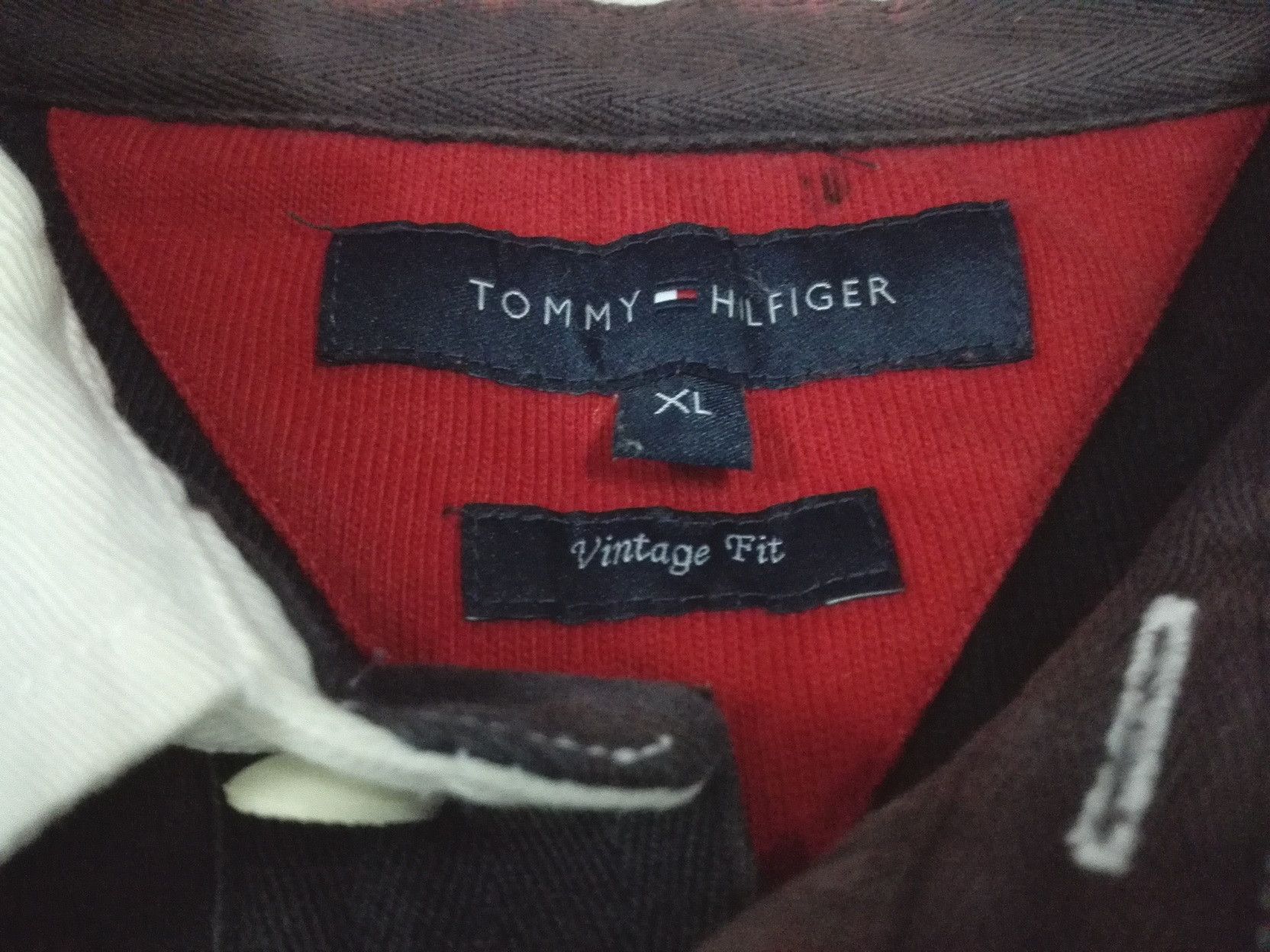 Tommy Hilfiger Vintage TOMMY HILFIGER POLO Rugby Polo Tee Size US L / EU 52-54 / 3 - 6 Thumbnail
