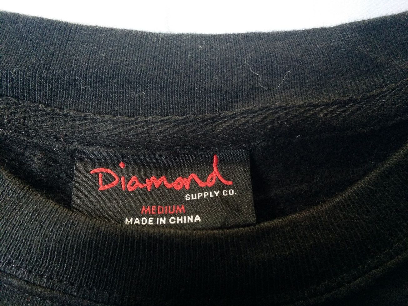 Diamond Supply Co. RARE DIAMOND SUPPLY CO. SPELL OUT LOGO SWEATSHIRT Hip Hop Size US M / EU 48-50 / 2 - 4 Thumbnail