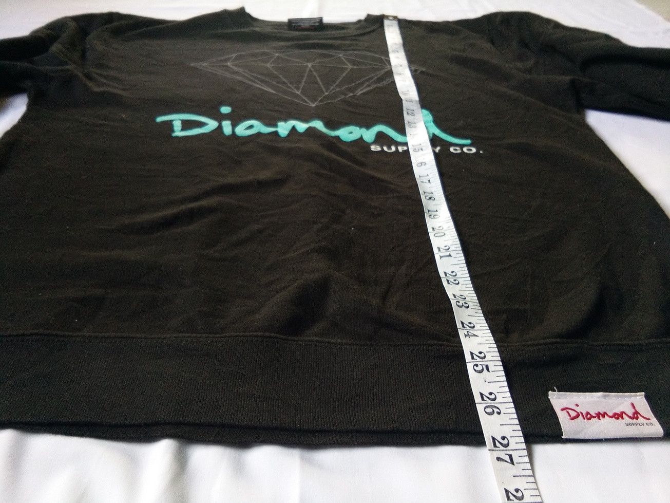 Diamond Supply Co. RARE DIAMOND SUPPLY CO. SPELL OUT LOGO SWEATSHIRT Hip Hop Size US M / EU 48-50 / 2 - 10 Thumbnail