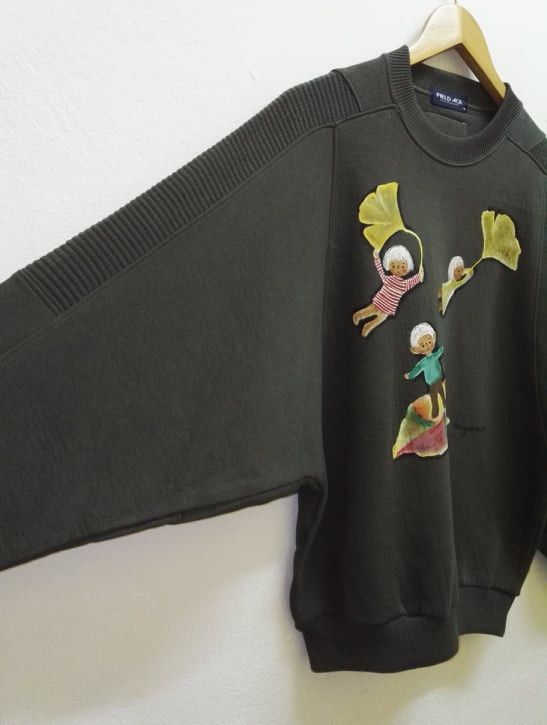 Japanese Brand 🔥Rare🔥 Art design Japanese sweatshirt bt field-ace saiz M Size US M / EU 48-50 / 2 - 2 Thumbnail