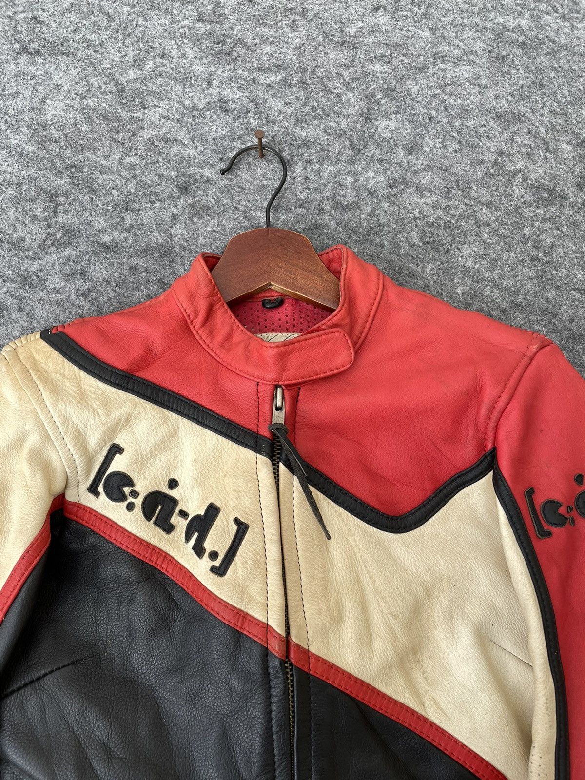 Vintage KOMINE RIDING LEATHER JACKET Size US S / EU 44-46 / 1 - 2 Thumbnail