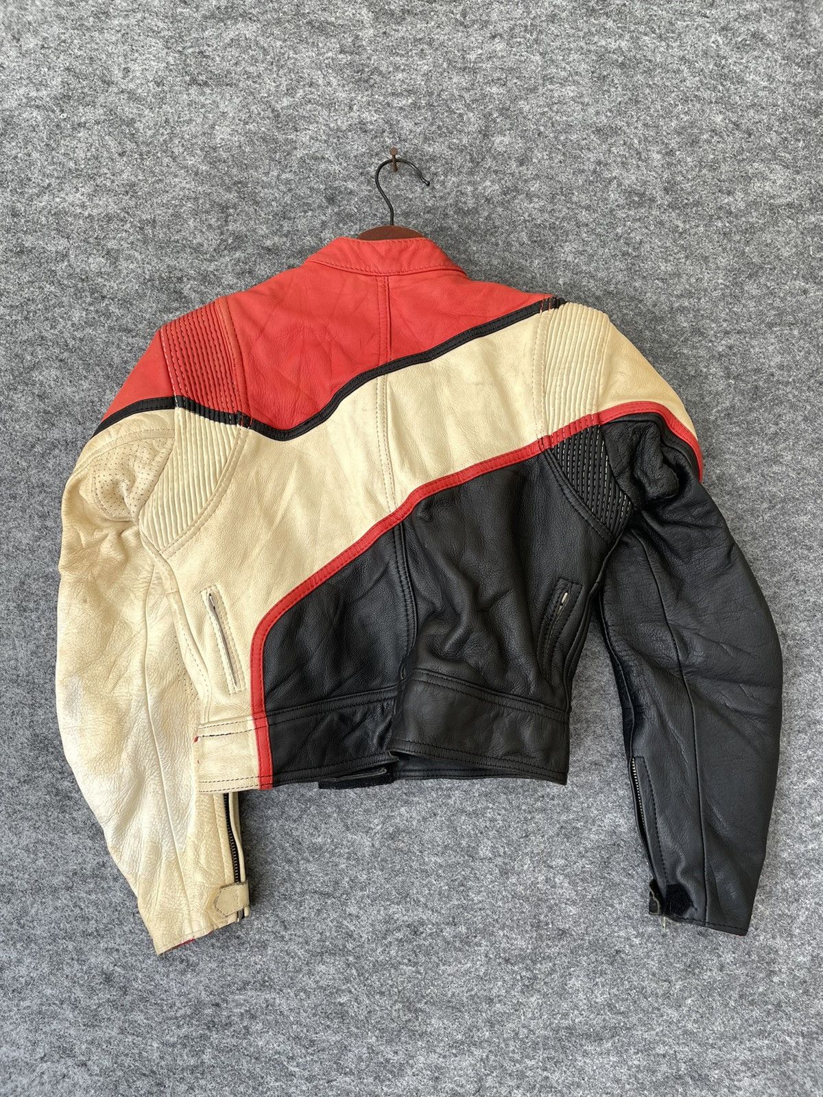 Vintage KOMINE RIDING LEATHER JACKET Size US S / EU 44-46 / 1 - 3 Thumbnail