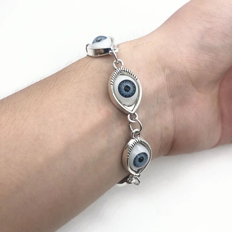 Jewelry Demon Evil Eye Witch Grunge Bracelet Size ONE SIZE - 1 Thumbnail