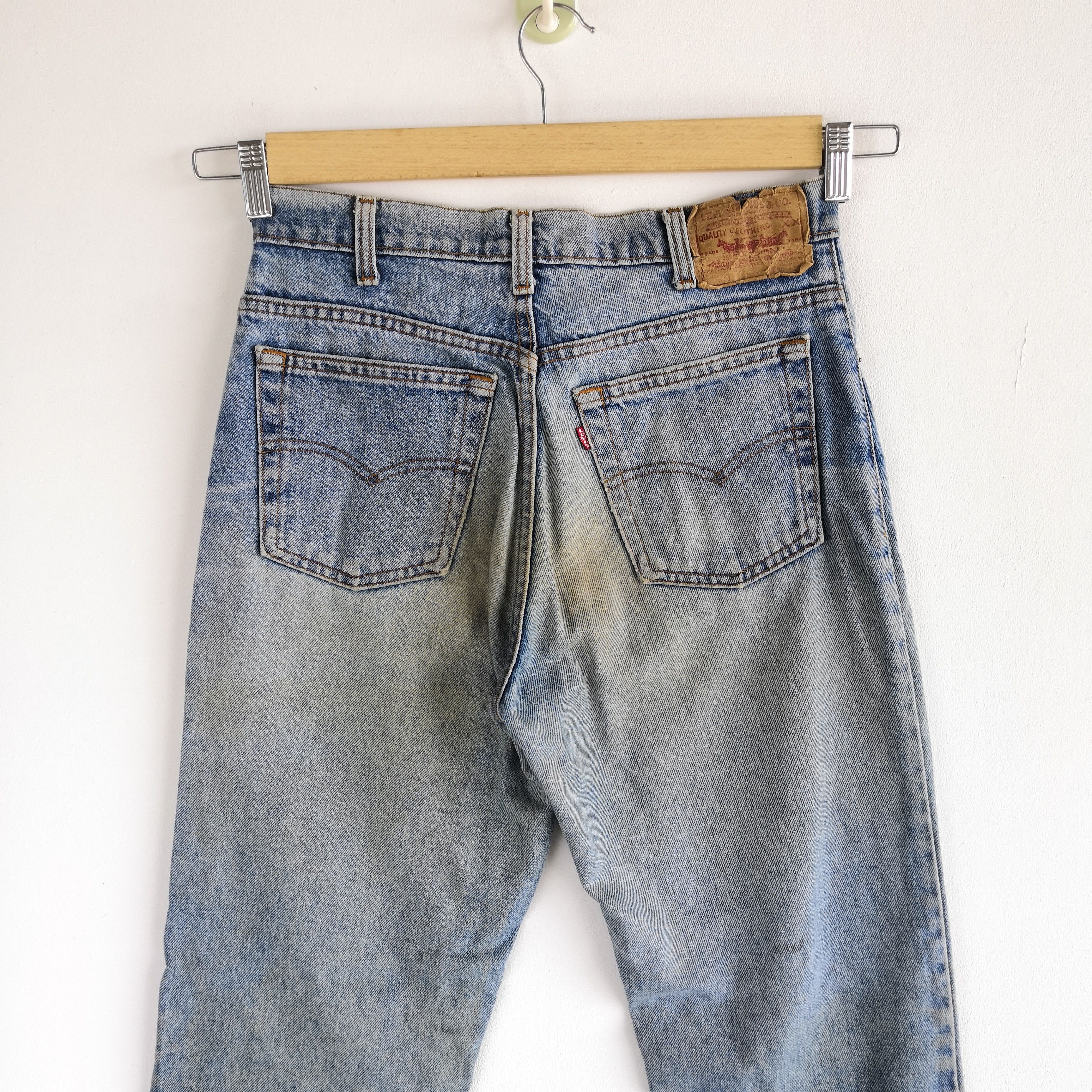 Levi's Vintage Levi's Light Wash Jeans Distressed Rusty Levis Denim Size 28" / US 6 / IT 42 - 6 Thumbnail