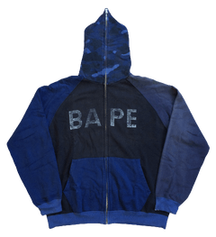 Bape Blue Camo Hoodie