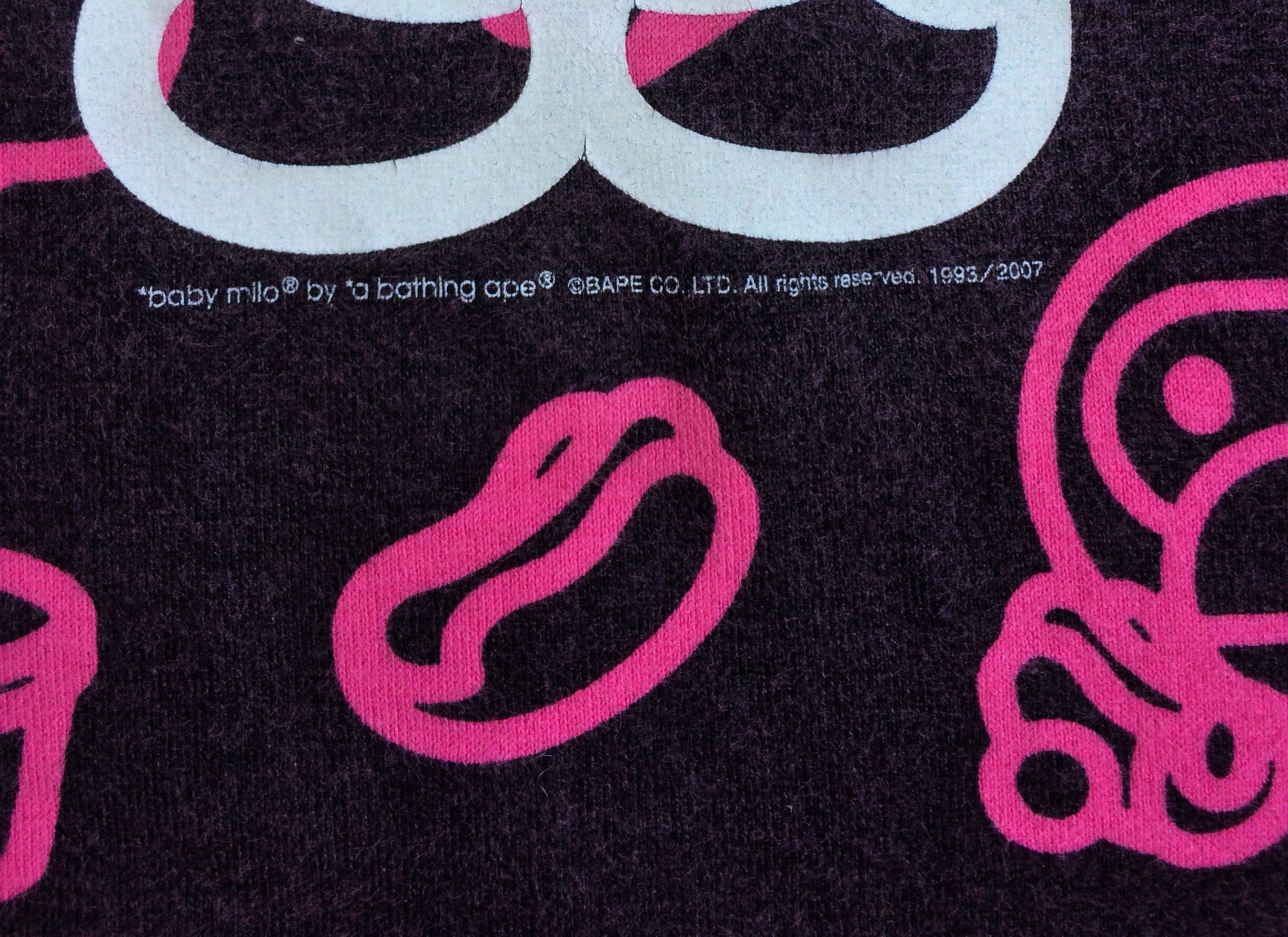 Bape OG Baby Milo Junk Food Tee Size US L / EU 52-54 / 3 - 3 Thumbnail
