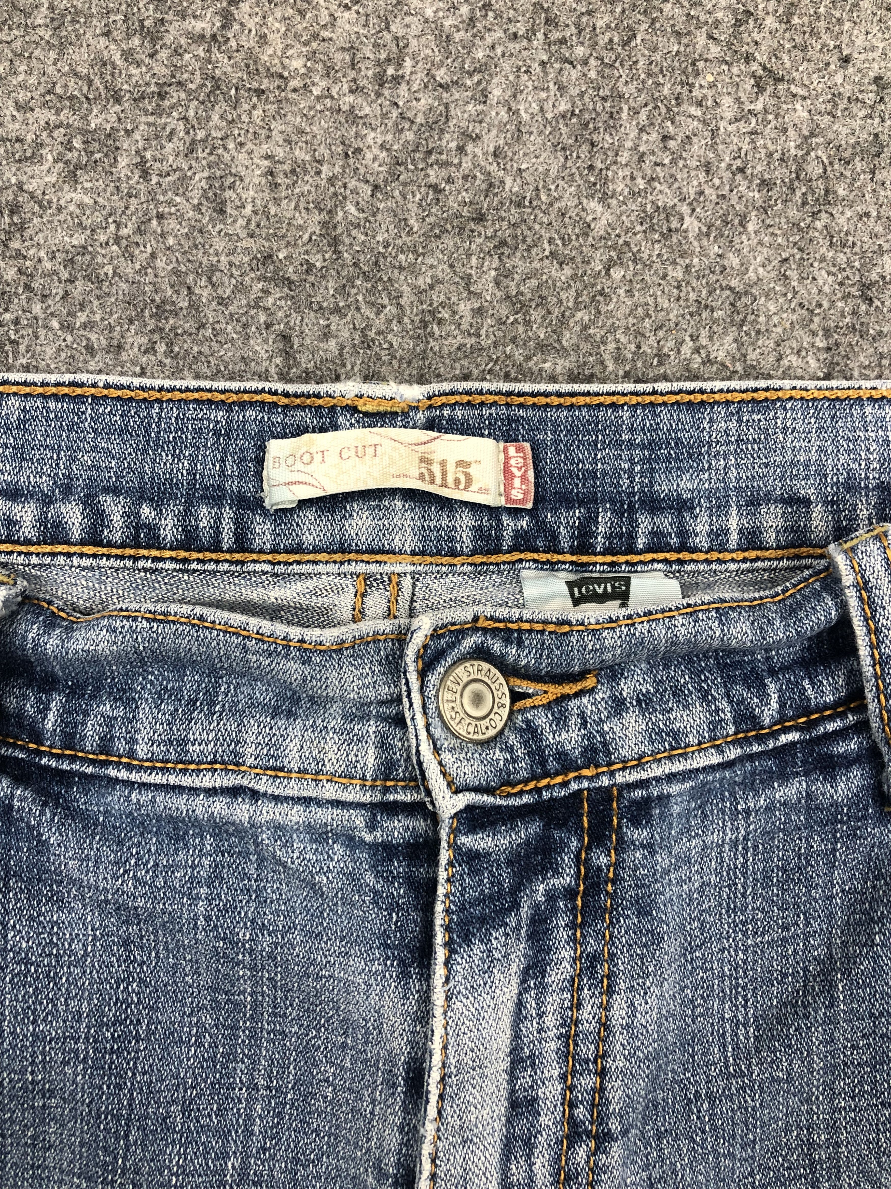 Levi's Vintage Levis 515 Flared Bootcut Jeans DP1573 Size US 36 / EU 52 - 10 Thumbnail