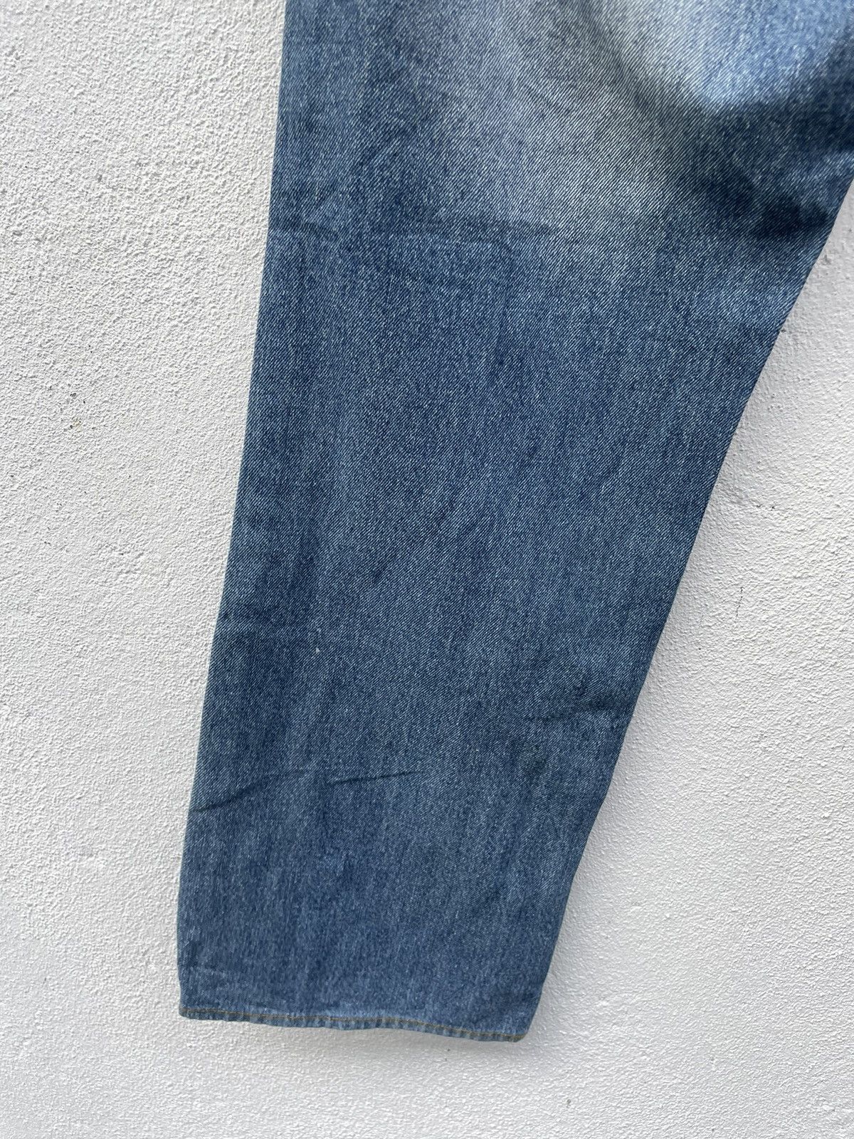 Japanese Brand DOMINATE Japanese Brand Distressed Denim Patchwork Jeans Size US 35 - 10 Thumbnail