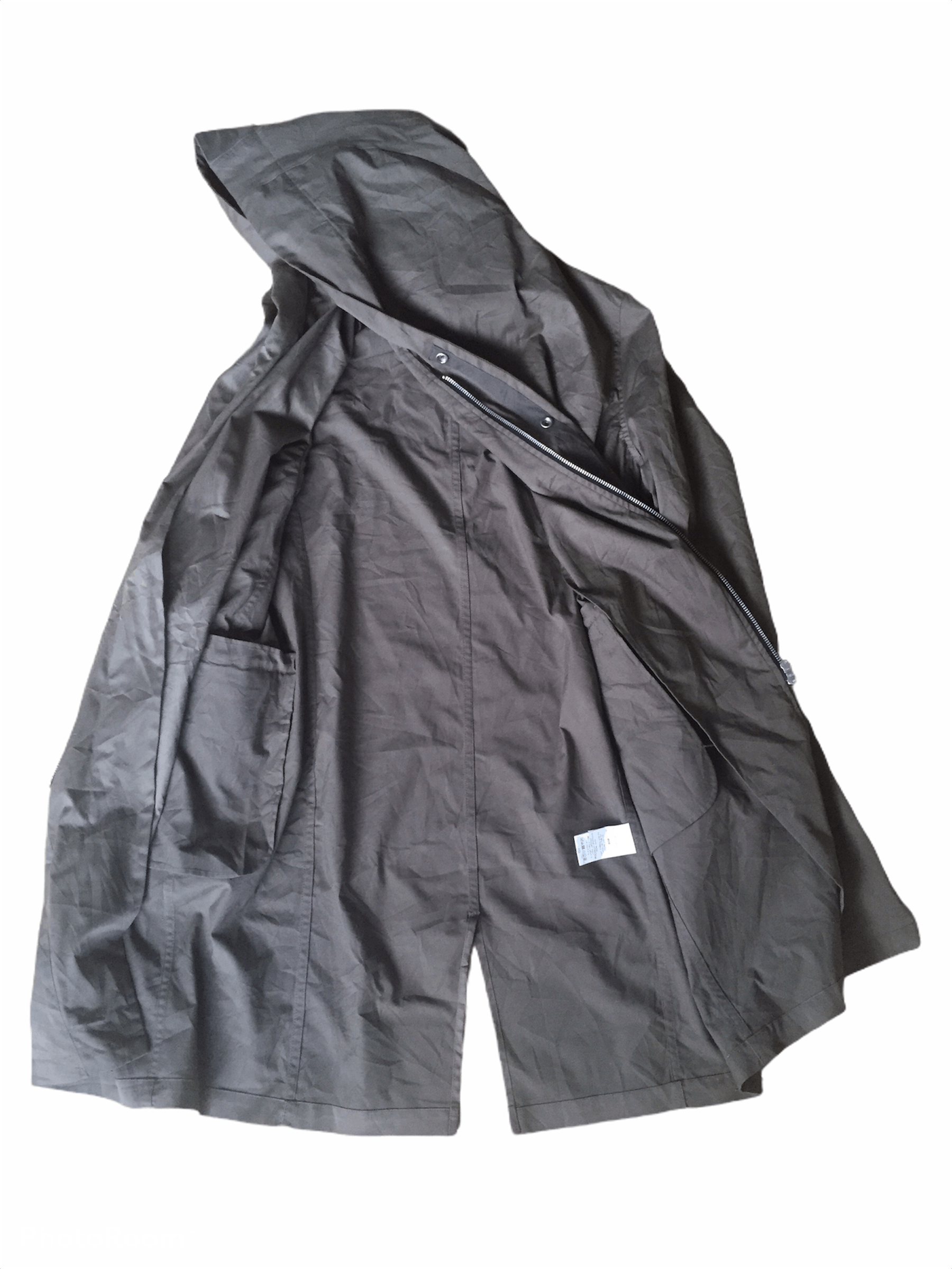 14th Addiction × GOSTAR DE FUGA × Japanese Brand Gostar De Fuga Asymmetric Zip Hoodie Parka Jacket Size US S / EU 44-46 / 1 - 2 Thumbnail