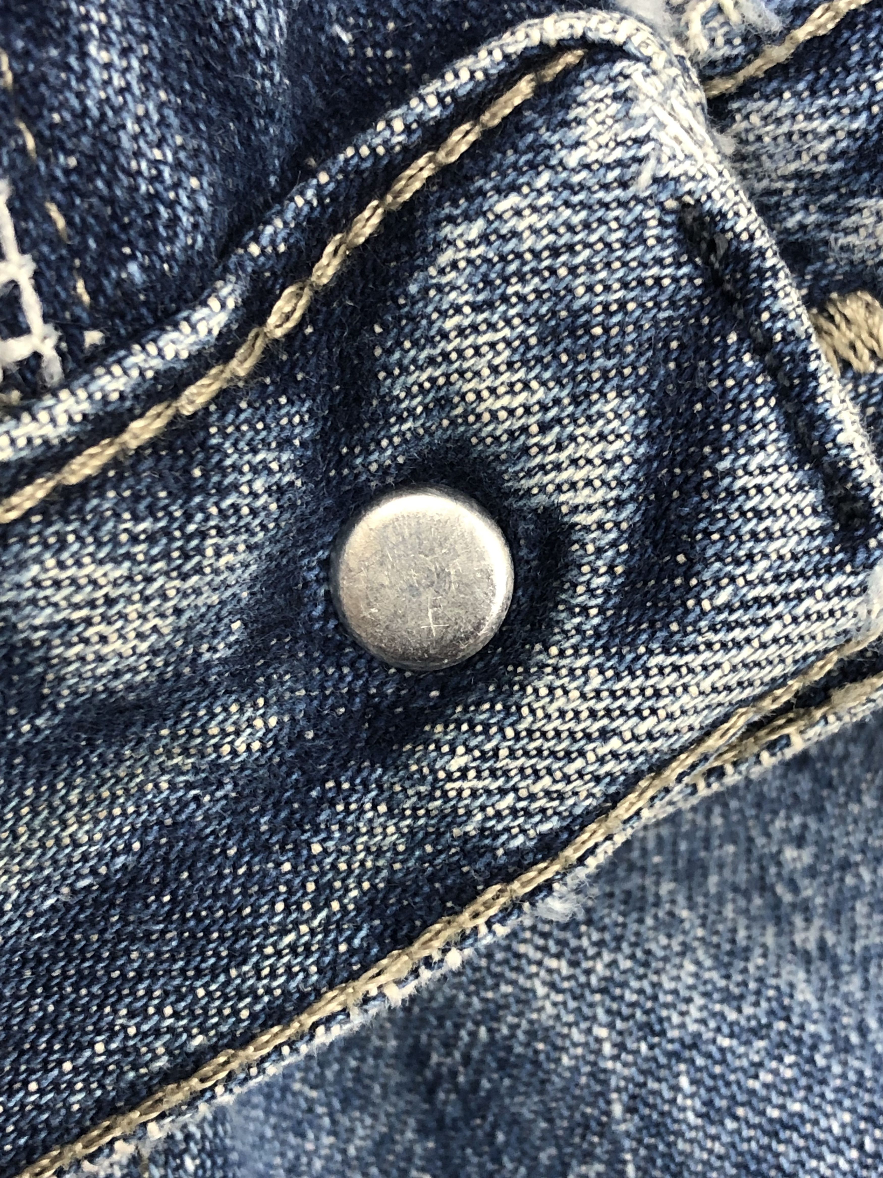 Vintage Vintage Distressed Wrangler Faded Blue Jeans DP1574 Size US 36 / EU 52 - 13 Thumbnail
