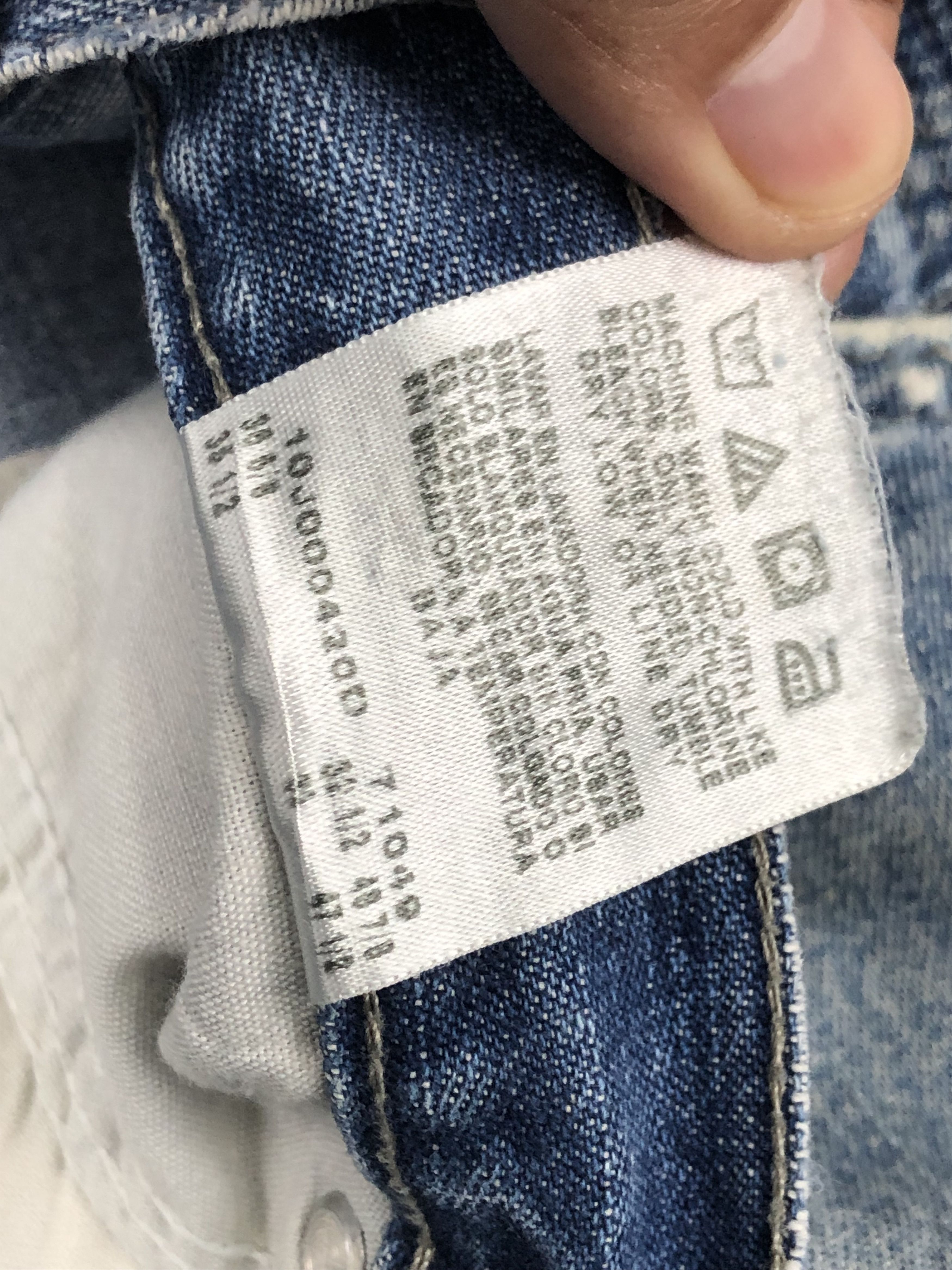 Vintage Vintage Distressed Wrangler Faded Blue Jeans DP1574 Size US 36 / EU 52 - 7 Thumbnail