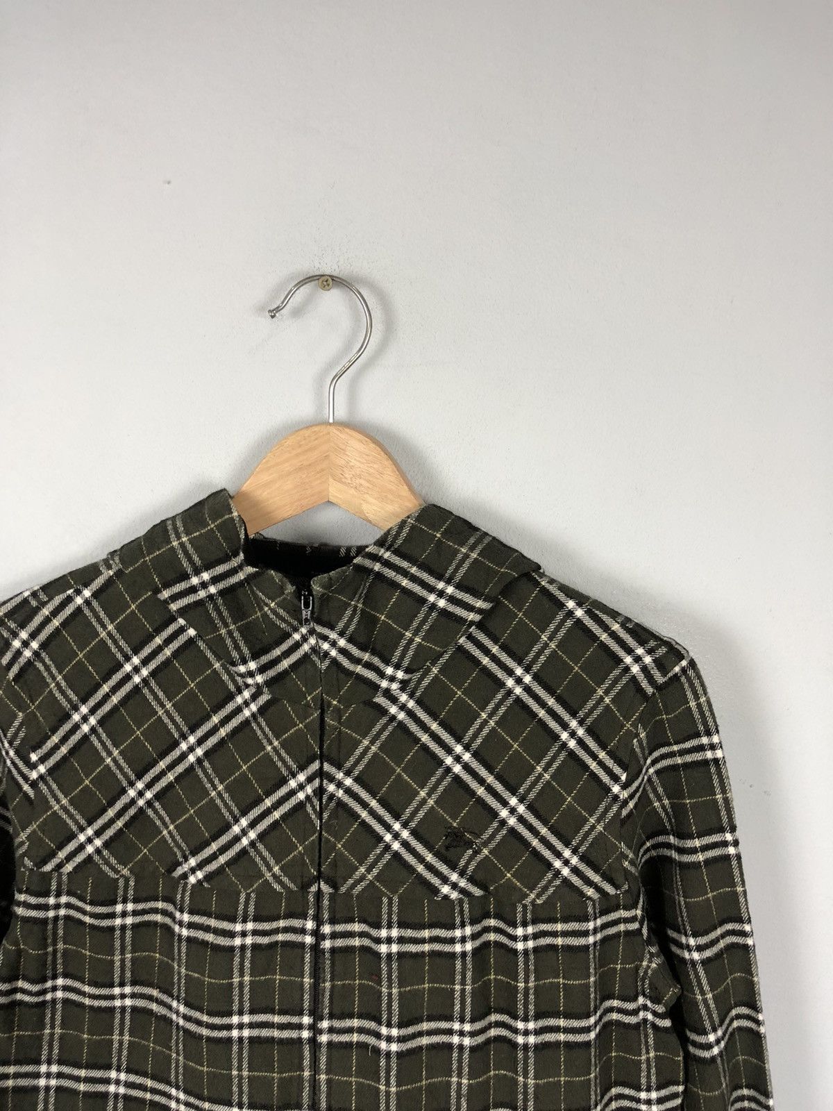 Burberry Burberry Check Green Tartan Jackets Size M / US 6-8 / IT 42-44 - 2 Thumbnail