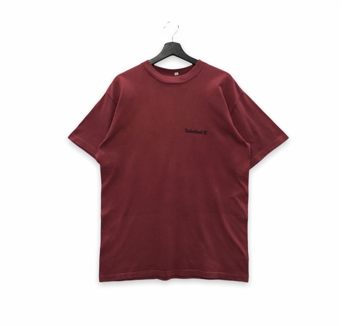 Timberland × Vintage *Rare!! Vintage Timberland Big Logo Tee Size US M / EU 48-50 / 2 - 2 Thumbnail