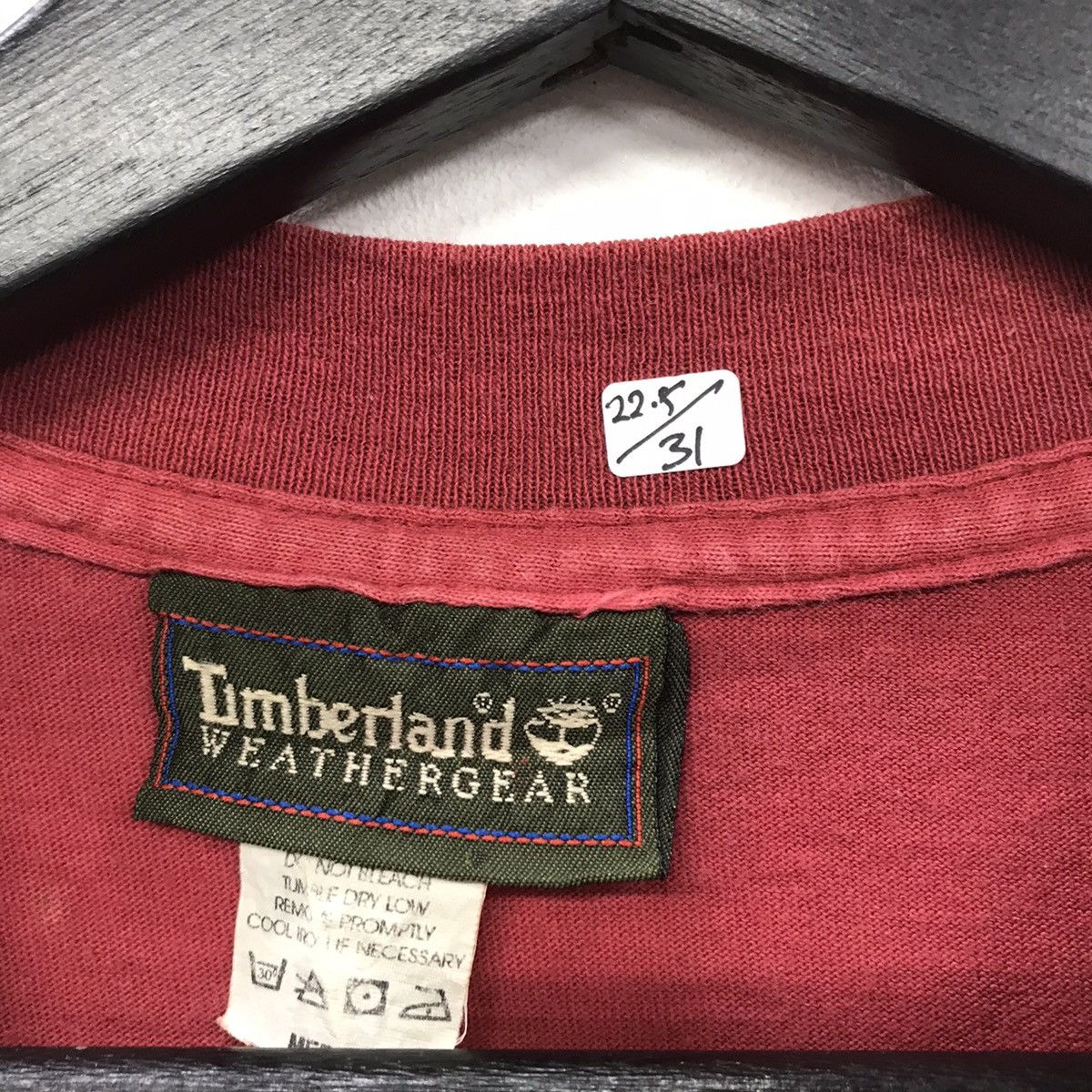 Timberland × Vintage *Rare!! Vintage Timberland Big Logo Tee Size US M / EU 48-50 / 2 - 10 Thumbnail