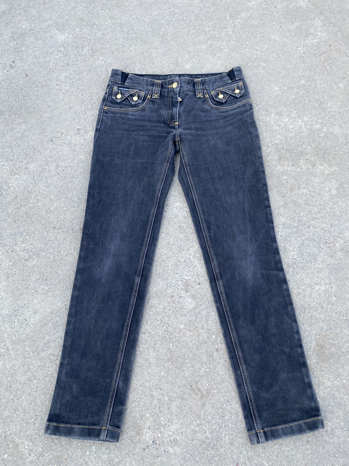 Dolce & Gabbana Vintage Dolce & Gabbana Jeans Denim Y2K Size 30" / US 8 / IT 44 - 2 Thumbnail