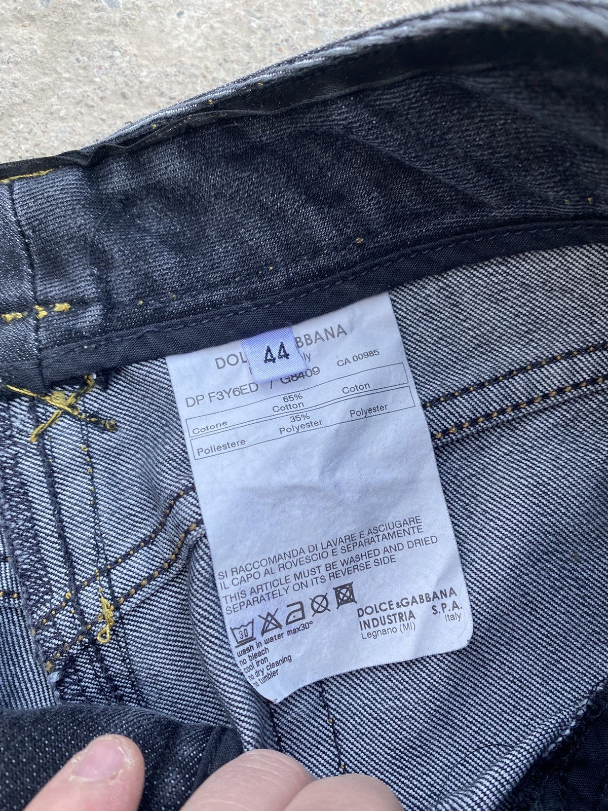 Dolce & Gabbana Vintage Dolce & Gabbana Jeans Denim Y2K Size 30" / US 8 / IT 44 - 12 Thumbnail