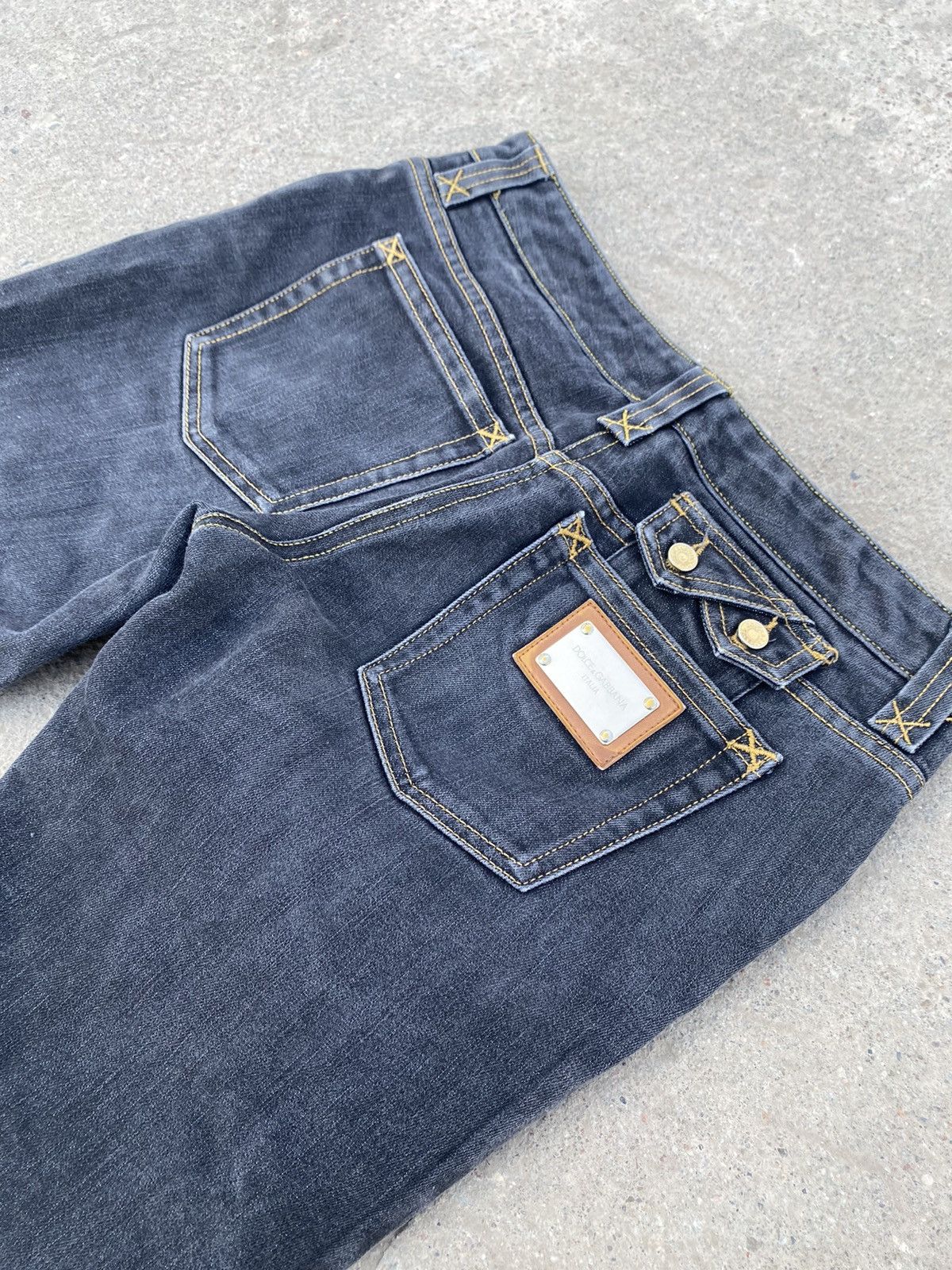 Dolce & Gabbana Vintage Dolce & Gabbana Jeans Denim Y2K Size 30" / US 8 / IT 44 - 3 Thumbnail