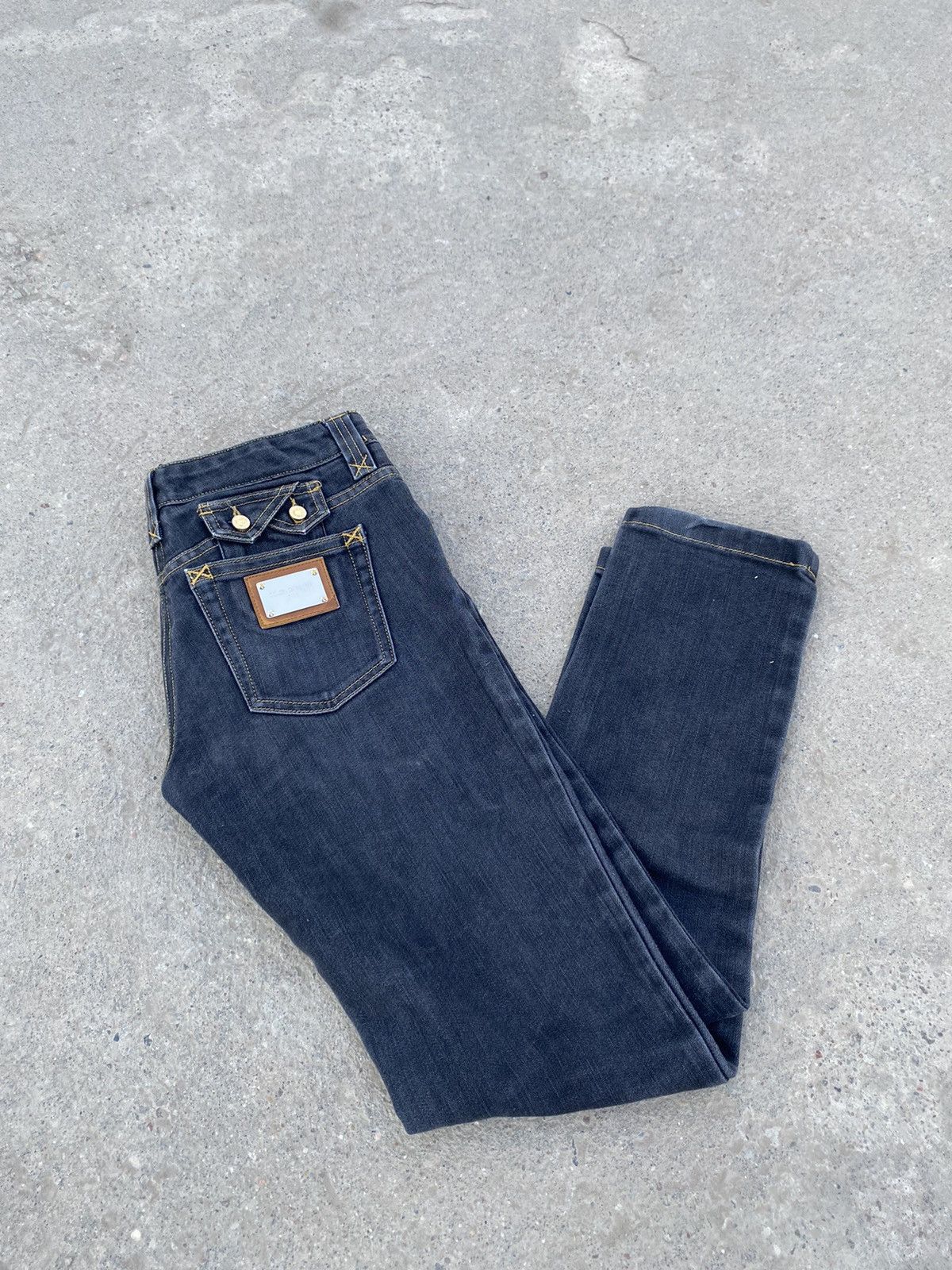 Dolce & Gabbana Vintage Dolce & Gabbana Jeans Denim Y2K Size 30" / US 8 / IT 44 - 1 Thumbnail