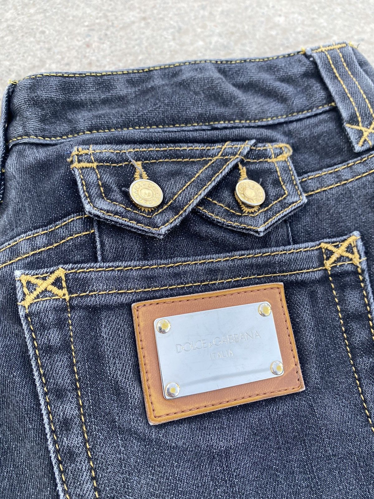 Dolce & Gabbana Vintage Dolce & Gabbana Jeans Denim Y2K Size 30" / US 8 / IT 44 - 6 Thumbnail